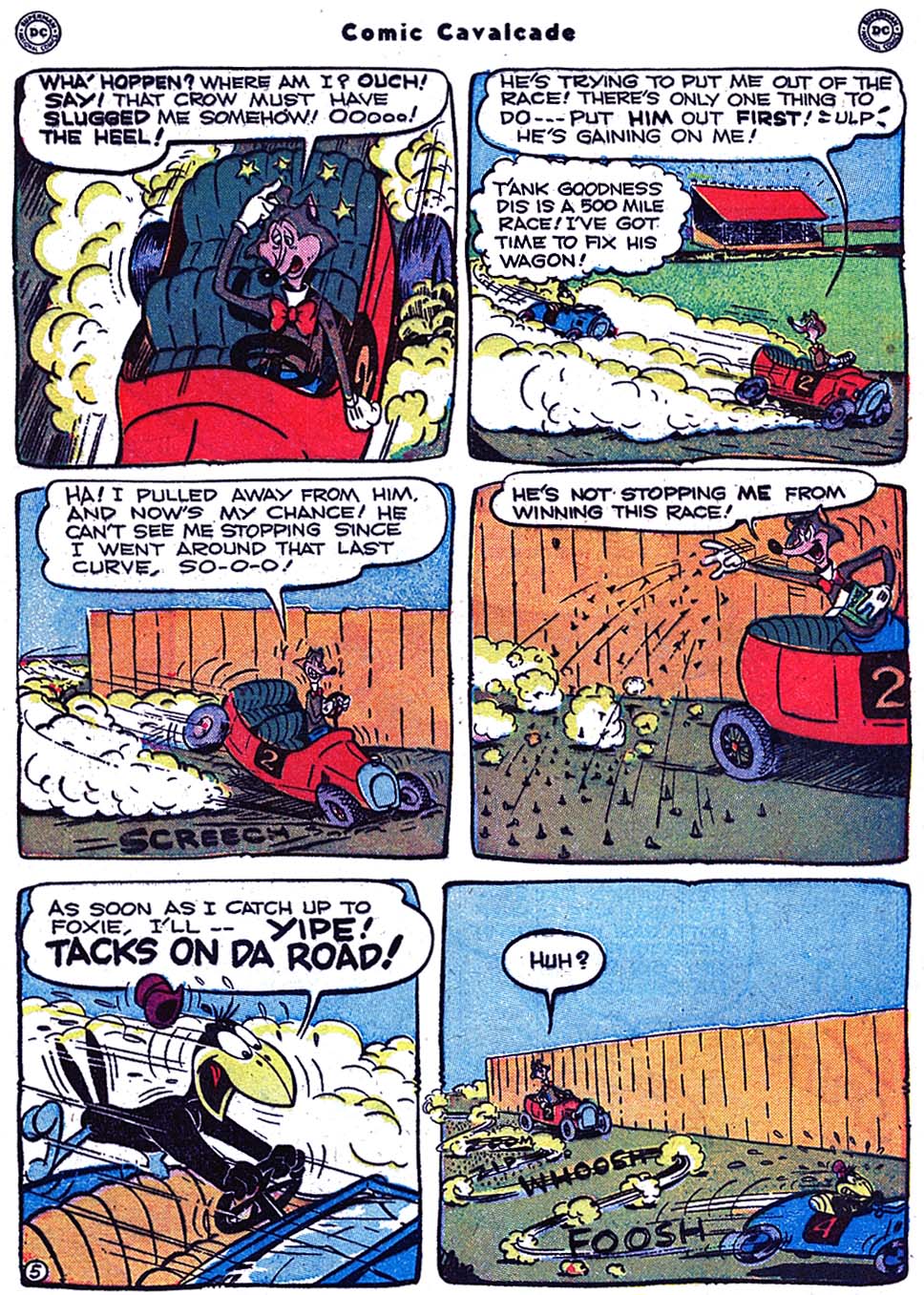 Read online Comic Cavalcade comic -  Issue #38 - 7