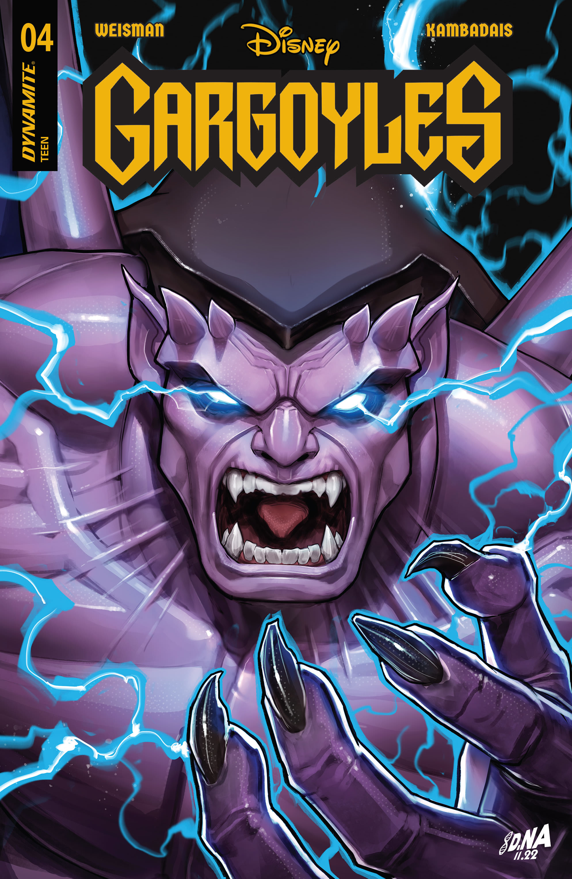 Read online Gargoyles (2022) comic -  Issue #4 - 1