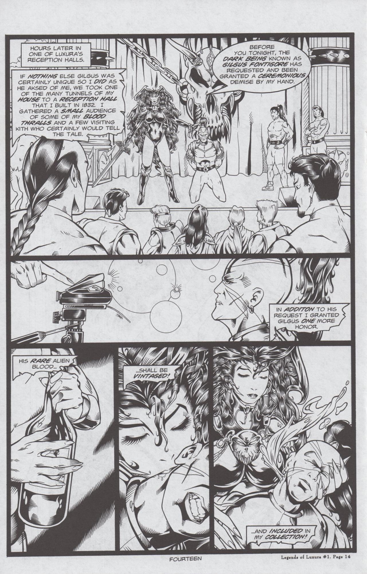 Read online Legends of Luxura comic -  Issue #1 - 16