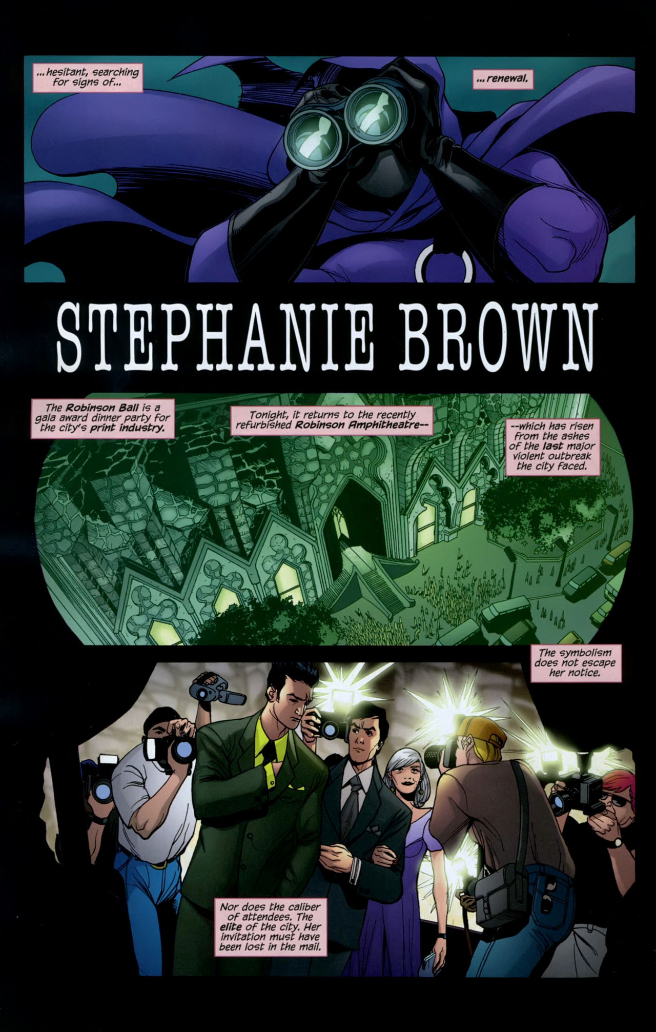 Read online Gotham Gazette comic -  Issue # Issue Batman Alive - 13