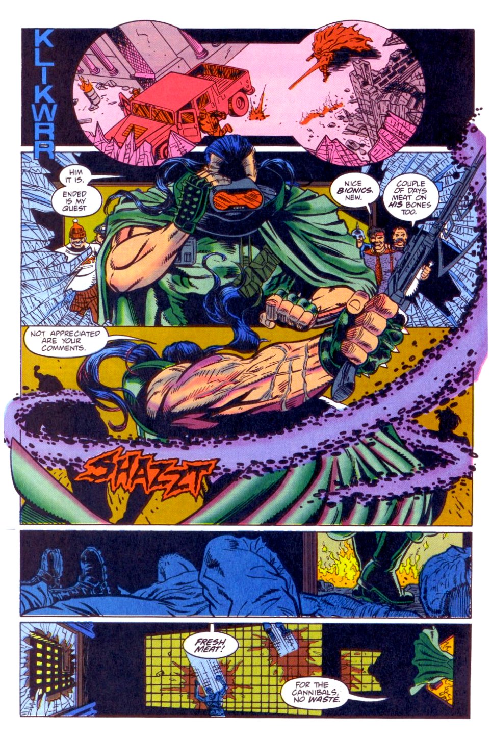 Read online Deathlok (1991) comic -  Issue #29 - 17