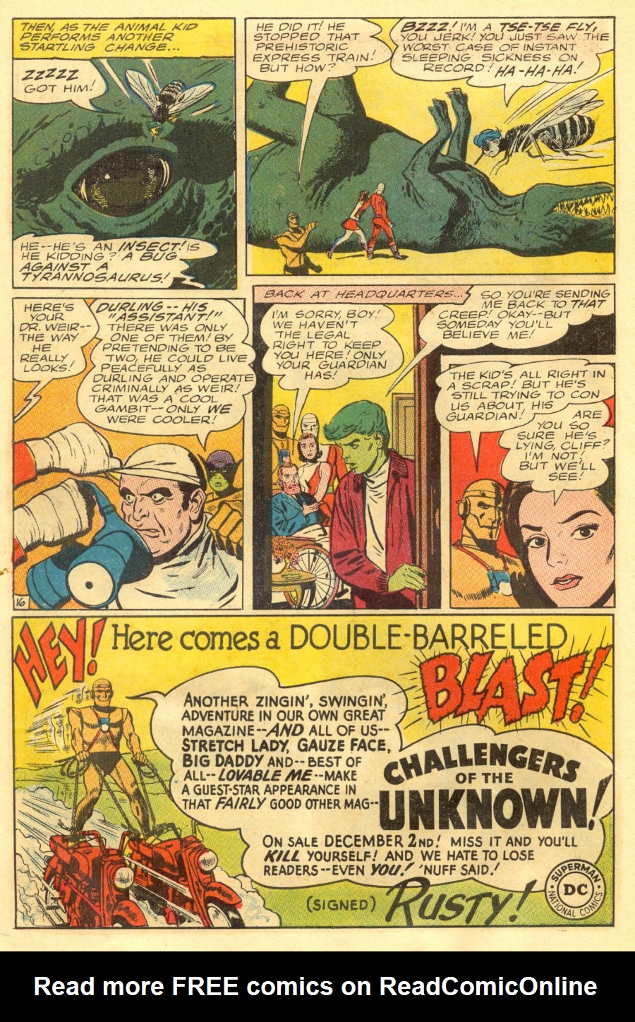 Read online Doom Patrol (1964) comic -  Issue #100 - 22