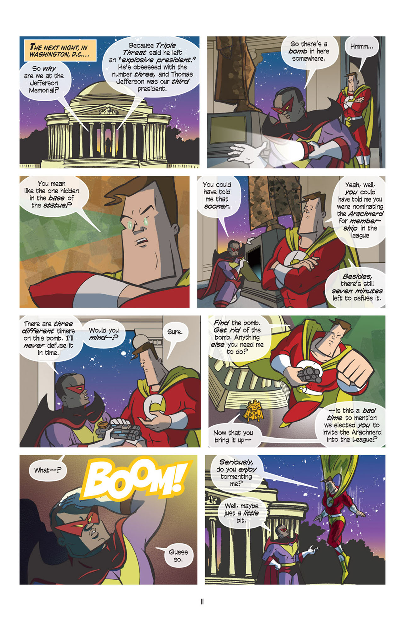 Read online Love and Capes comic -  Issue #4 - 12