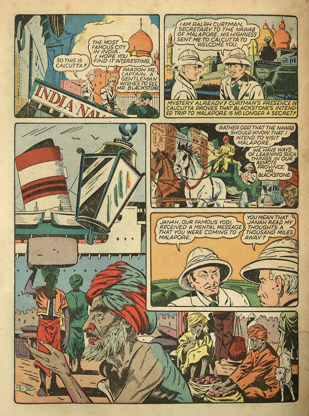 Read online Super-Magician Comics comic -  Issue #1 - 5