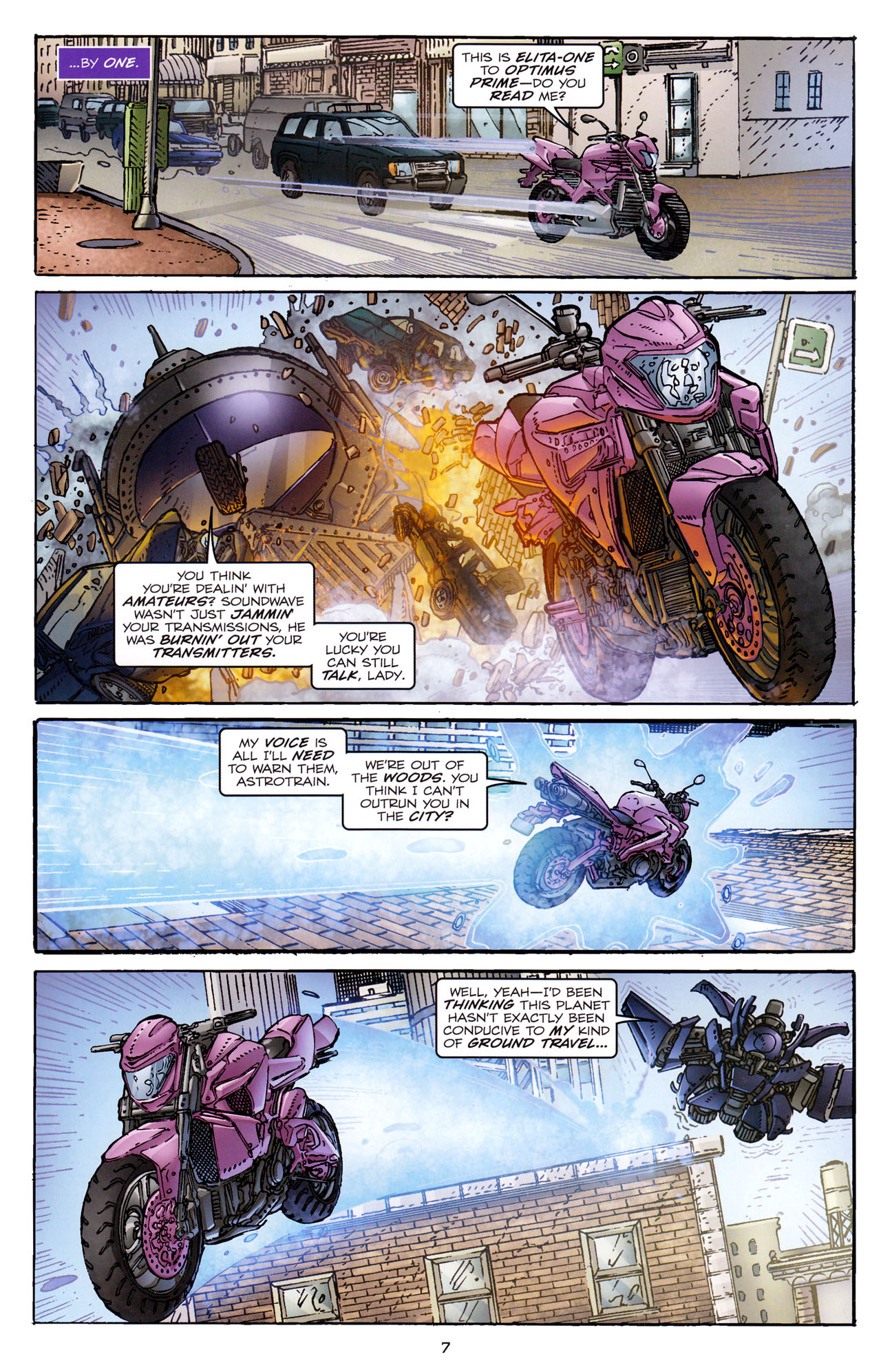 Read online Transformers: Dark of the Moon Rising Storm comic -  Issue #4 - 8
