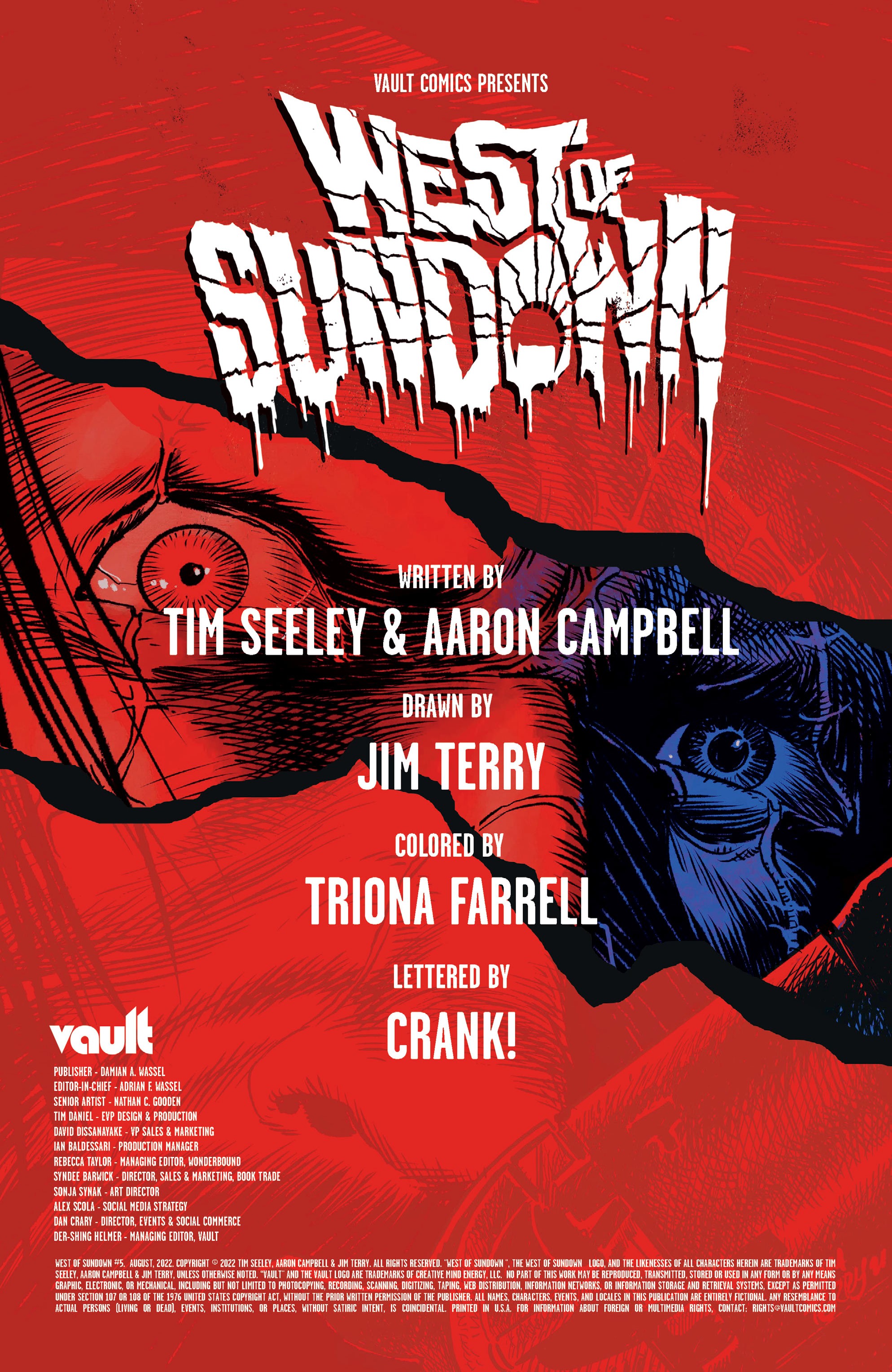 Read online West of Sundown comic -  Issue #5 - 3