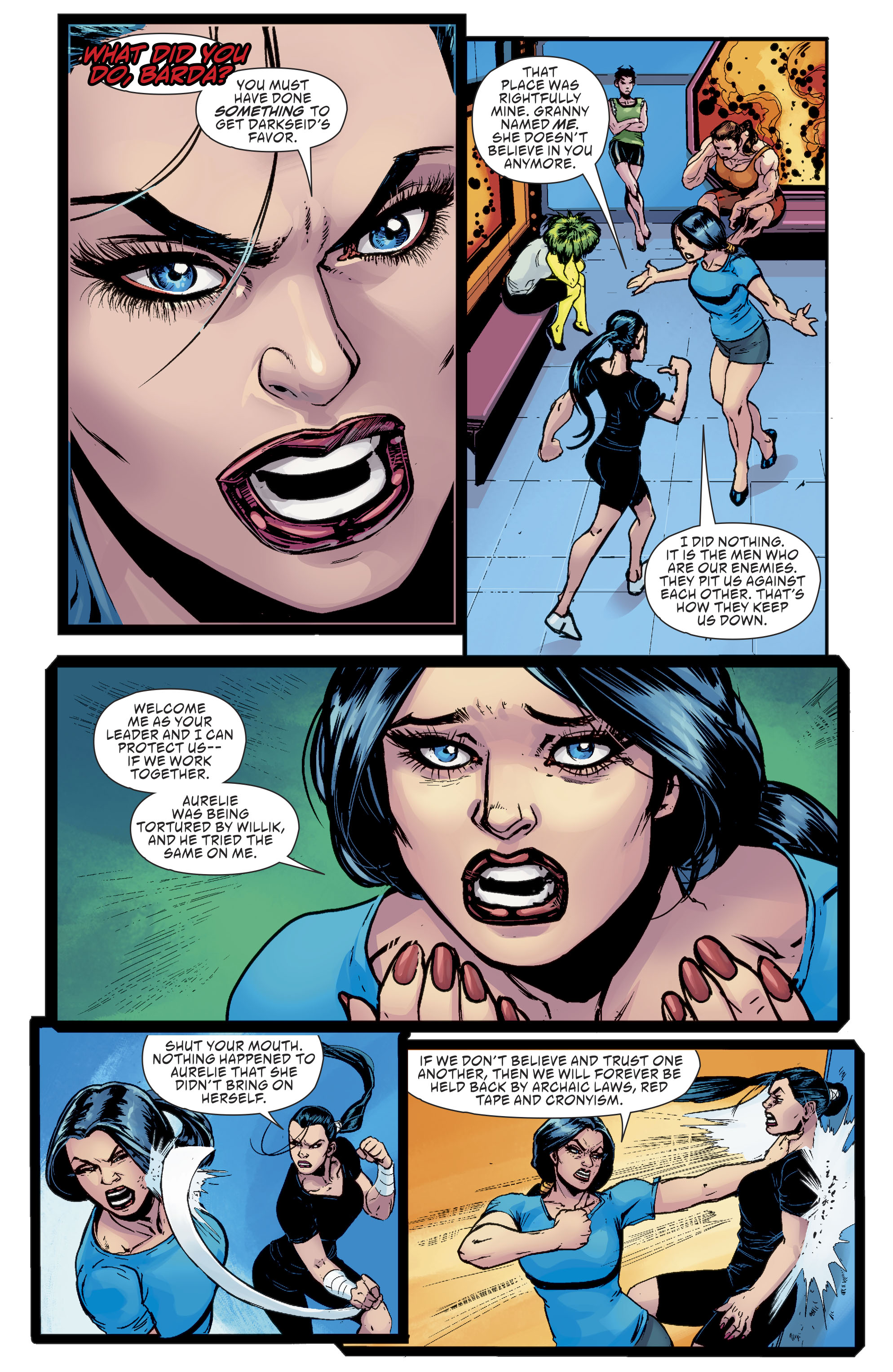 Read online Female Furies comic -  Issue #4 - 23