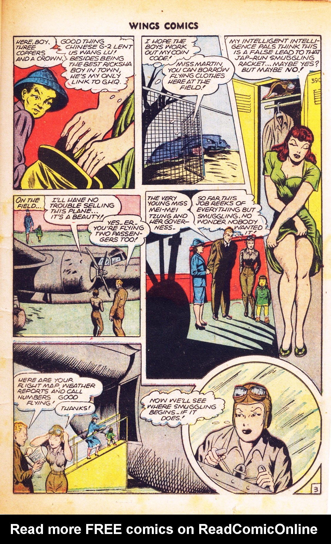 Read online Wings Comics comic -  Issue #66 - 15