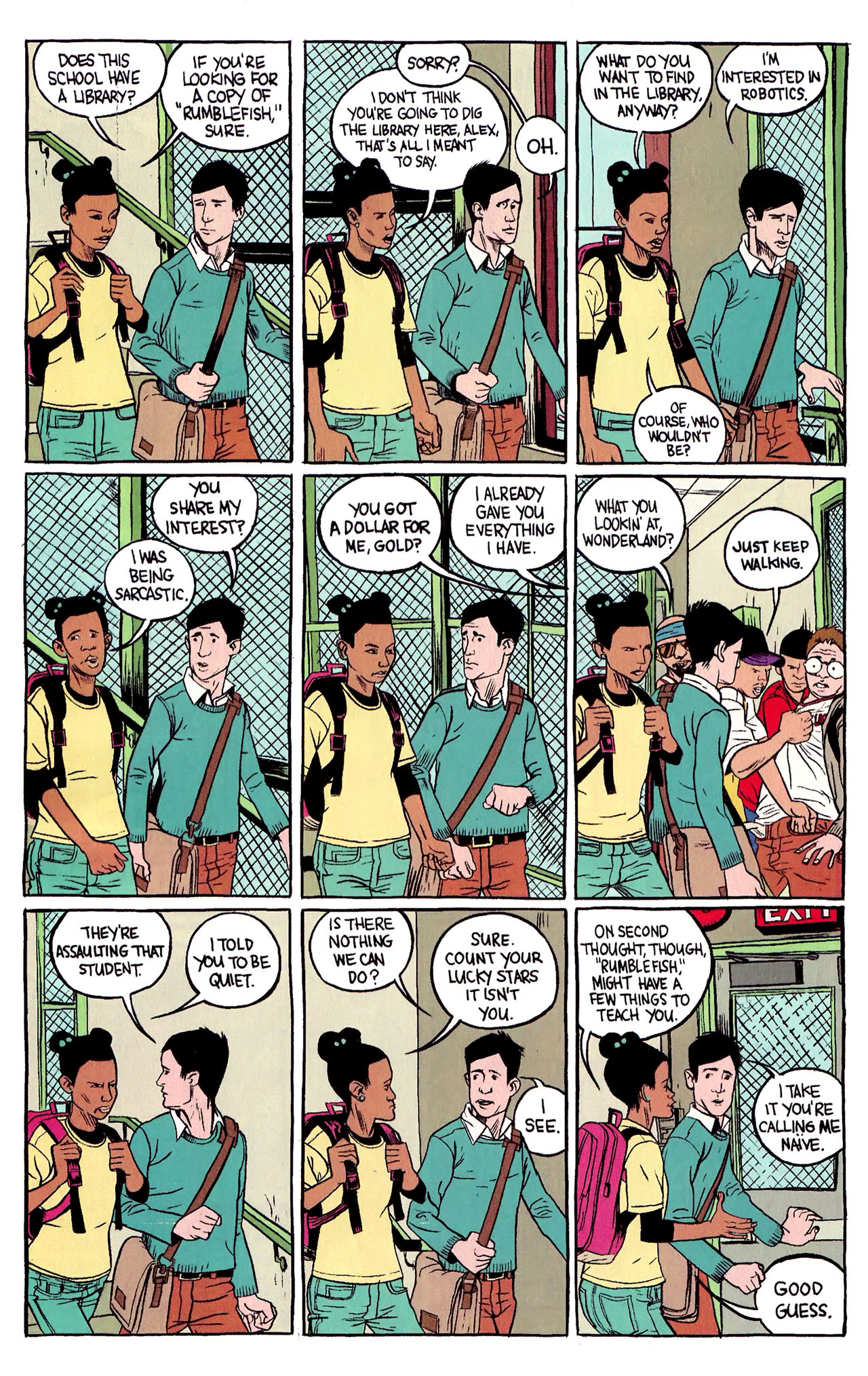 Read online Omega: The Unknown (2007) comic -  Issue #3 - 5