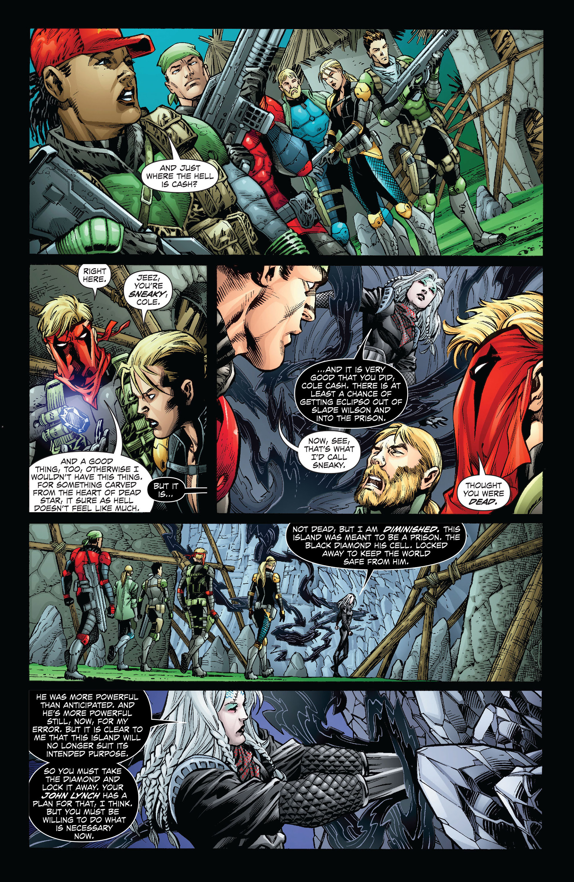 Read online Team 7 (2012) comic -  Issue #4 - 12