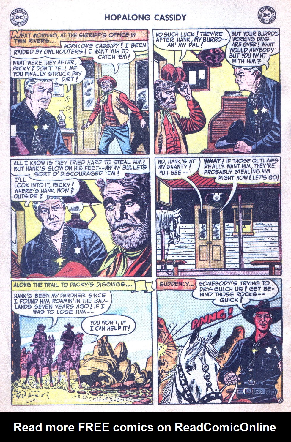 Read online Hopalong Cassidy comic -  Issue #86 - 4