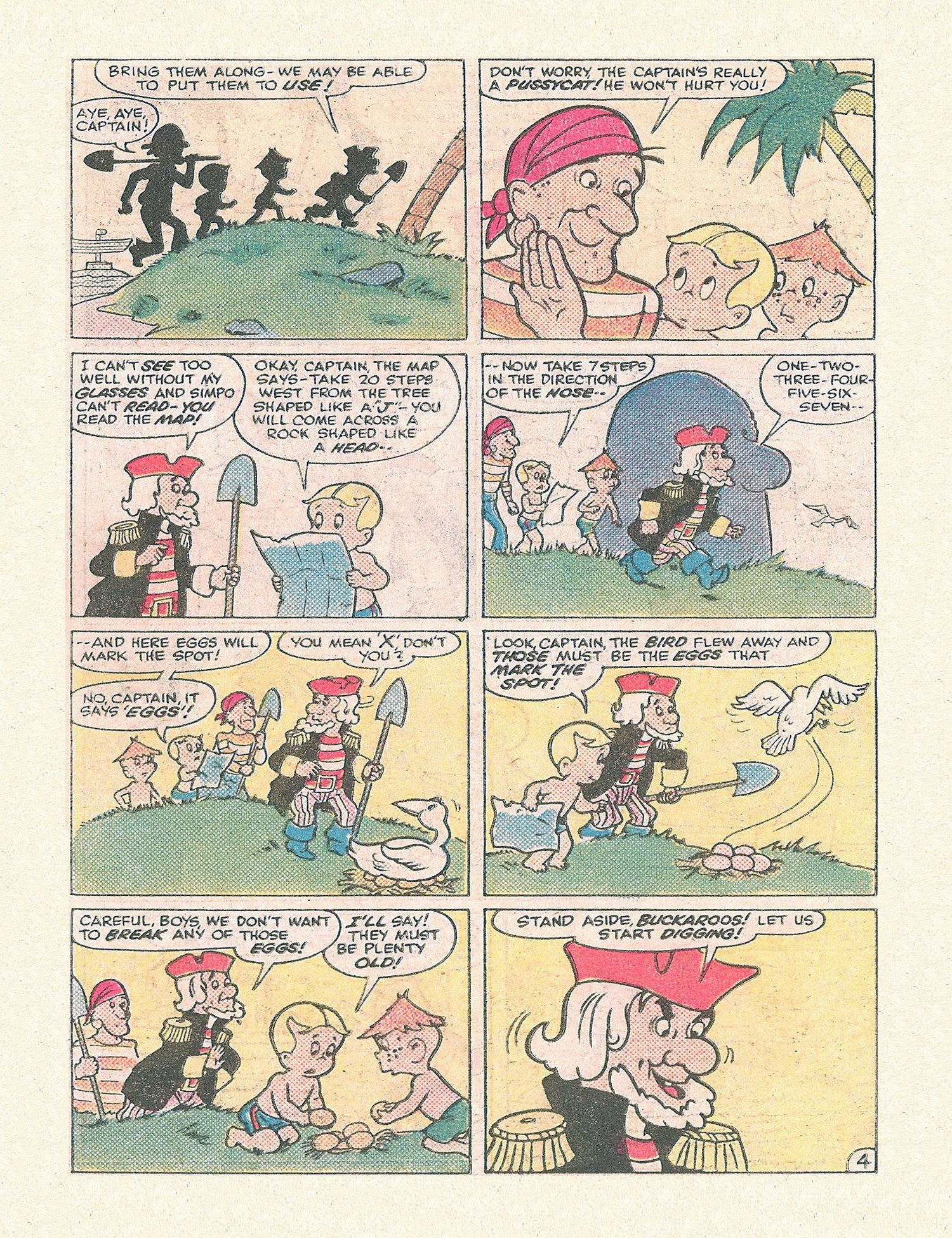 Read online Richie Rich Digest Stories comic -  Issue #13 - 66