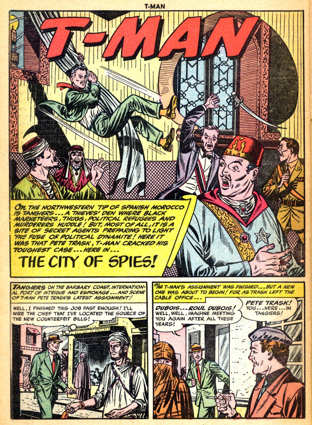 Read online T-Man: World Wide Trouble Shooter comic -  Issue #20 - 26