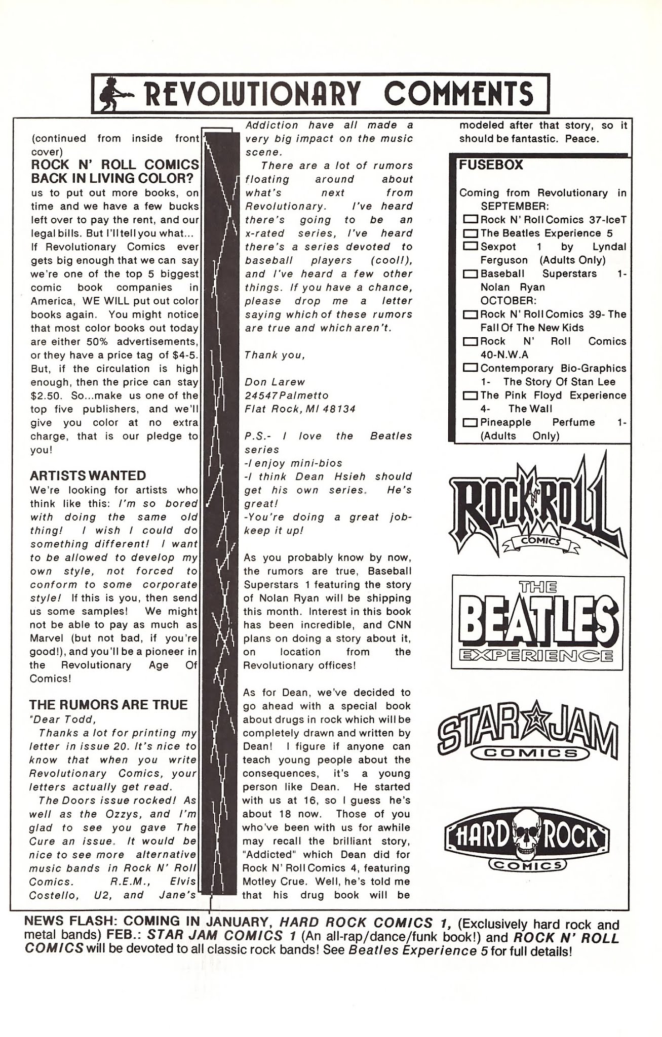 Read online Rock N' Roll Comics comic -  Issue #38 - 33
