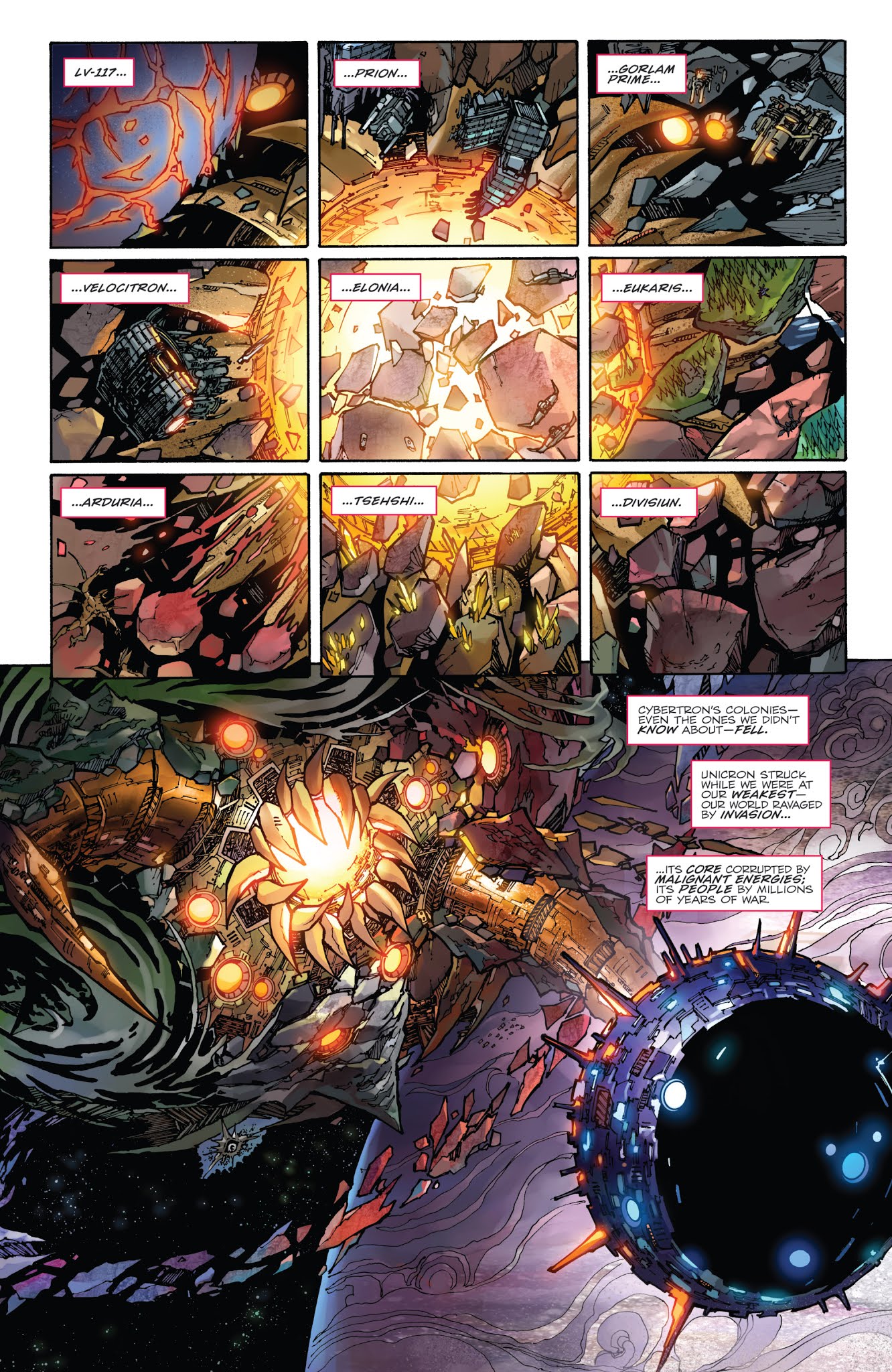 Read online Transformers: Unicron comic -  Issue #1 - 6