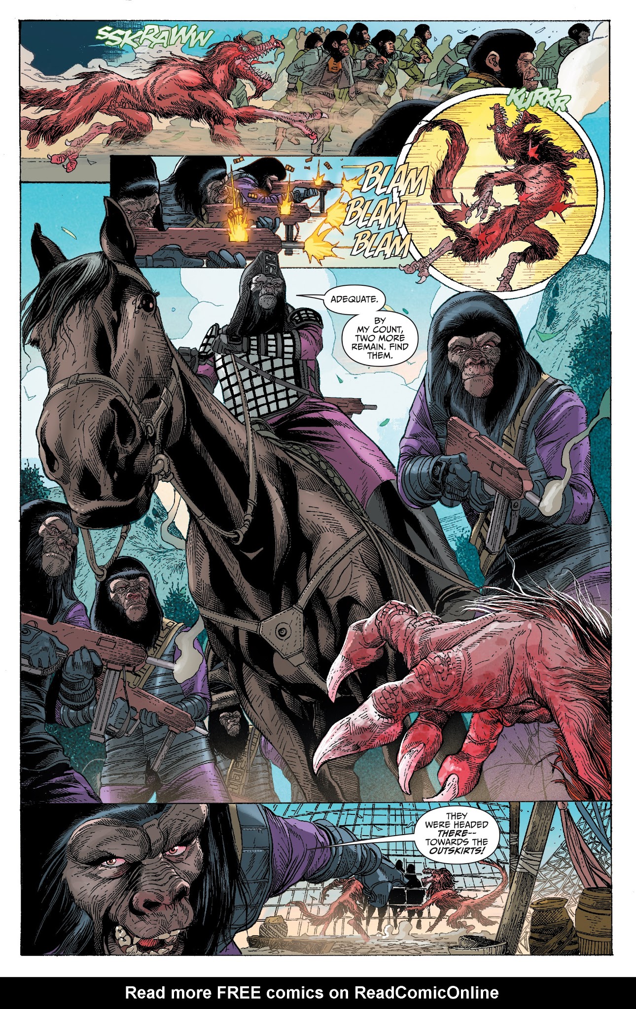 Read online Kong on the Planet of the Apes comic -  Issue #5 - 10