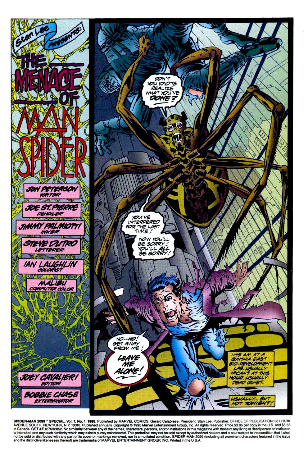 Spider-Man 2099 (1992) issue Special - Page 2