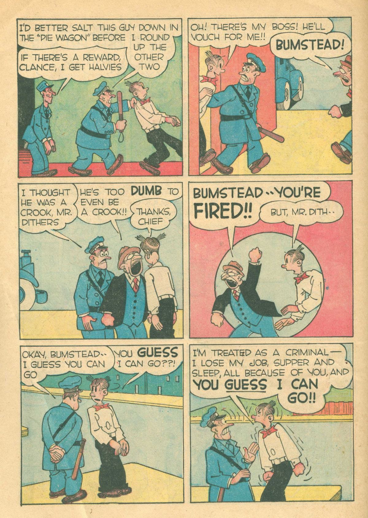 Read online Blondie Comics (1947) comic -  Issue #5 - 14