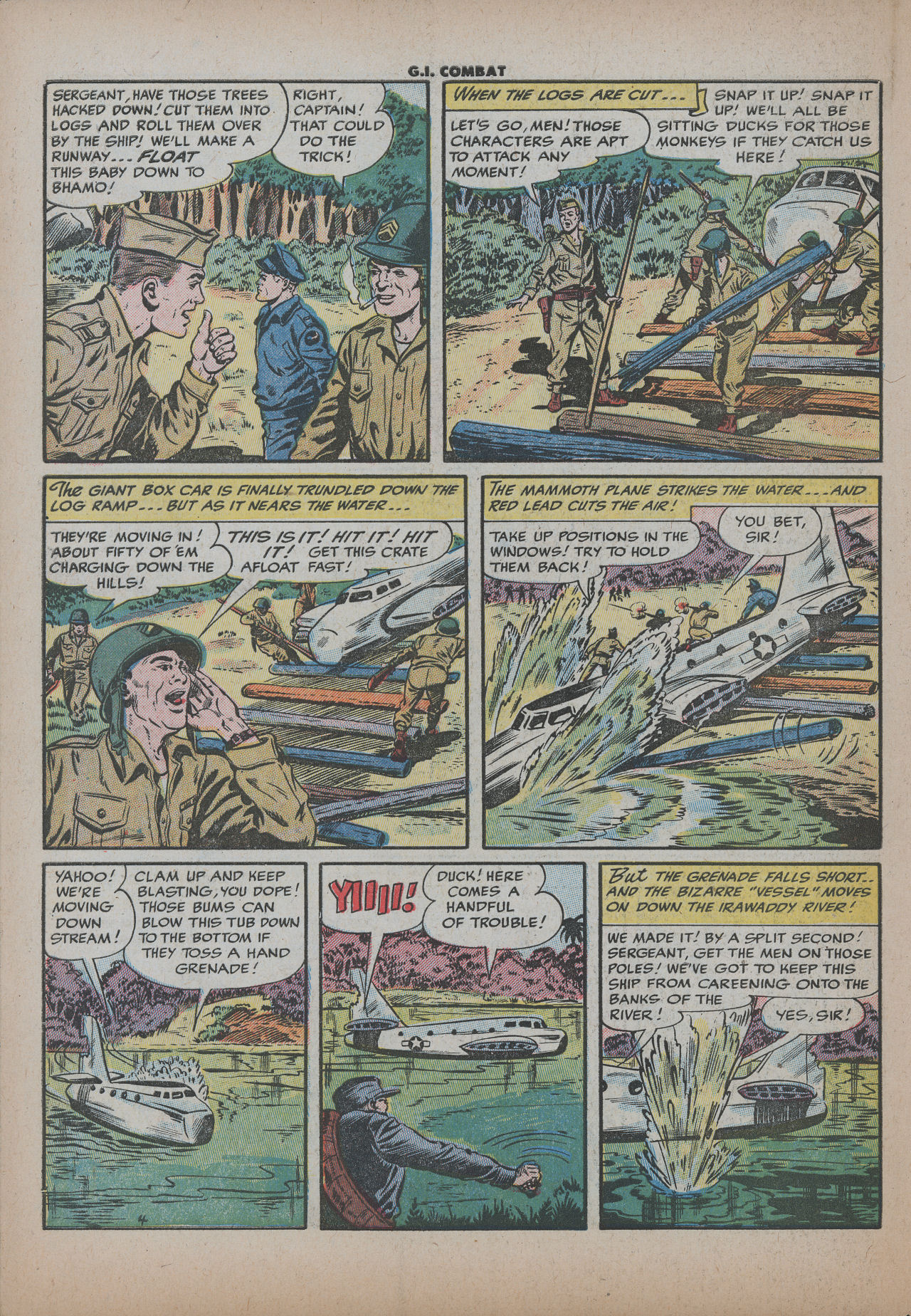 Read online G.I. Combat (1952) comic -  Issue #26 - 30