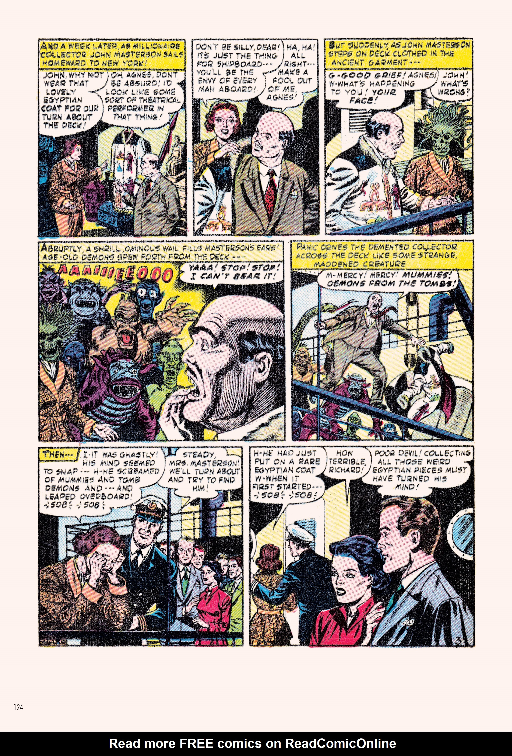 Read online Classic Monsters of Pre-Code Horror Comics: Mummies comic -  Issue # TPB - 124