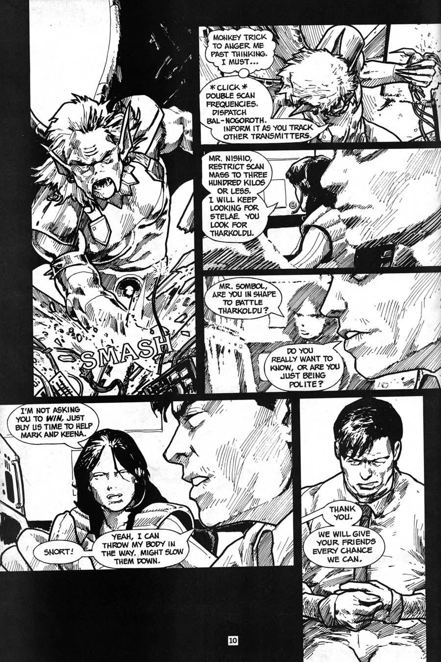 Read online Torg comic -  Issue #4 - 12