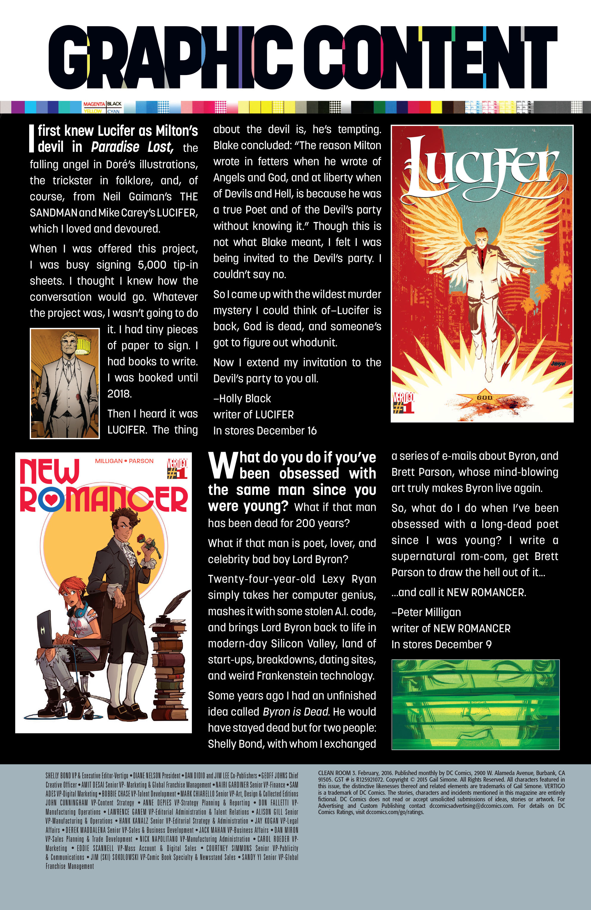 Read online Clean Room comic -  Issue #3 - 22