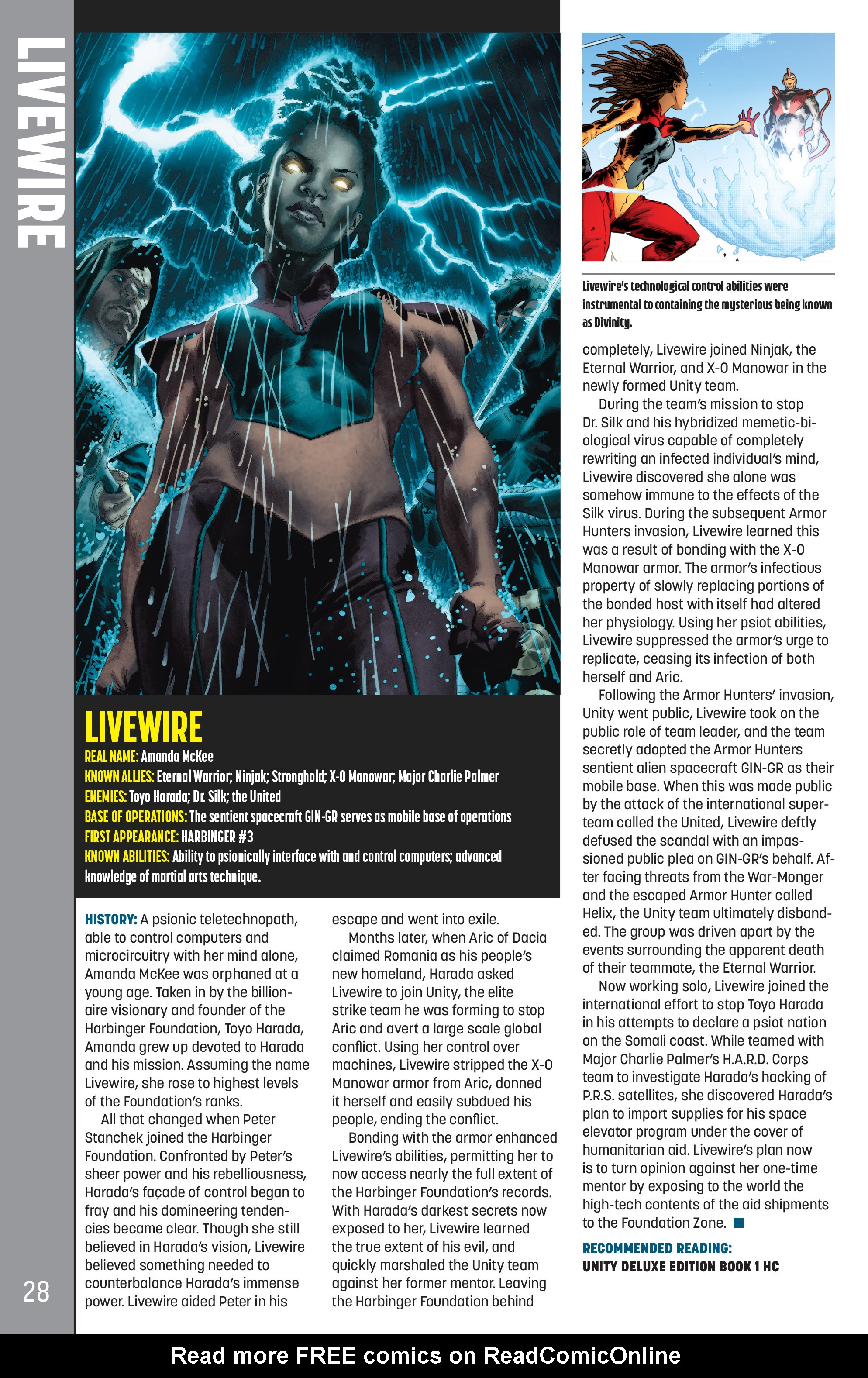 Read online Valiant Universe Handbook 2016 Edition comic -  Issue # Full - 27