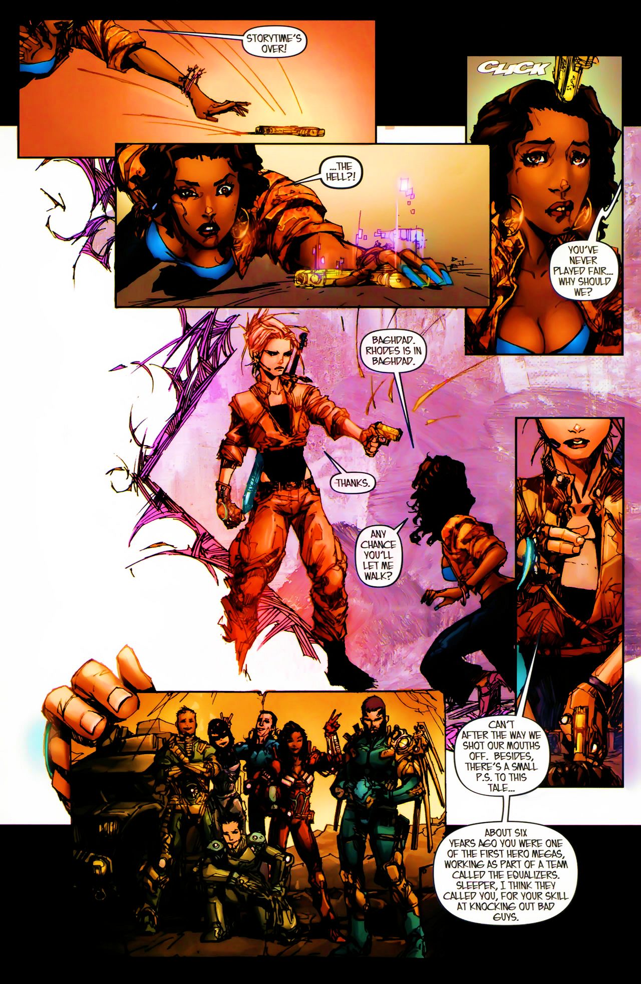Read online Madame Mirage comic -  Issue #3 - 22