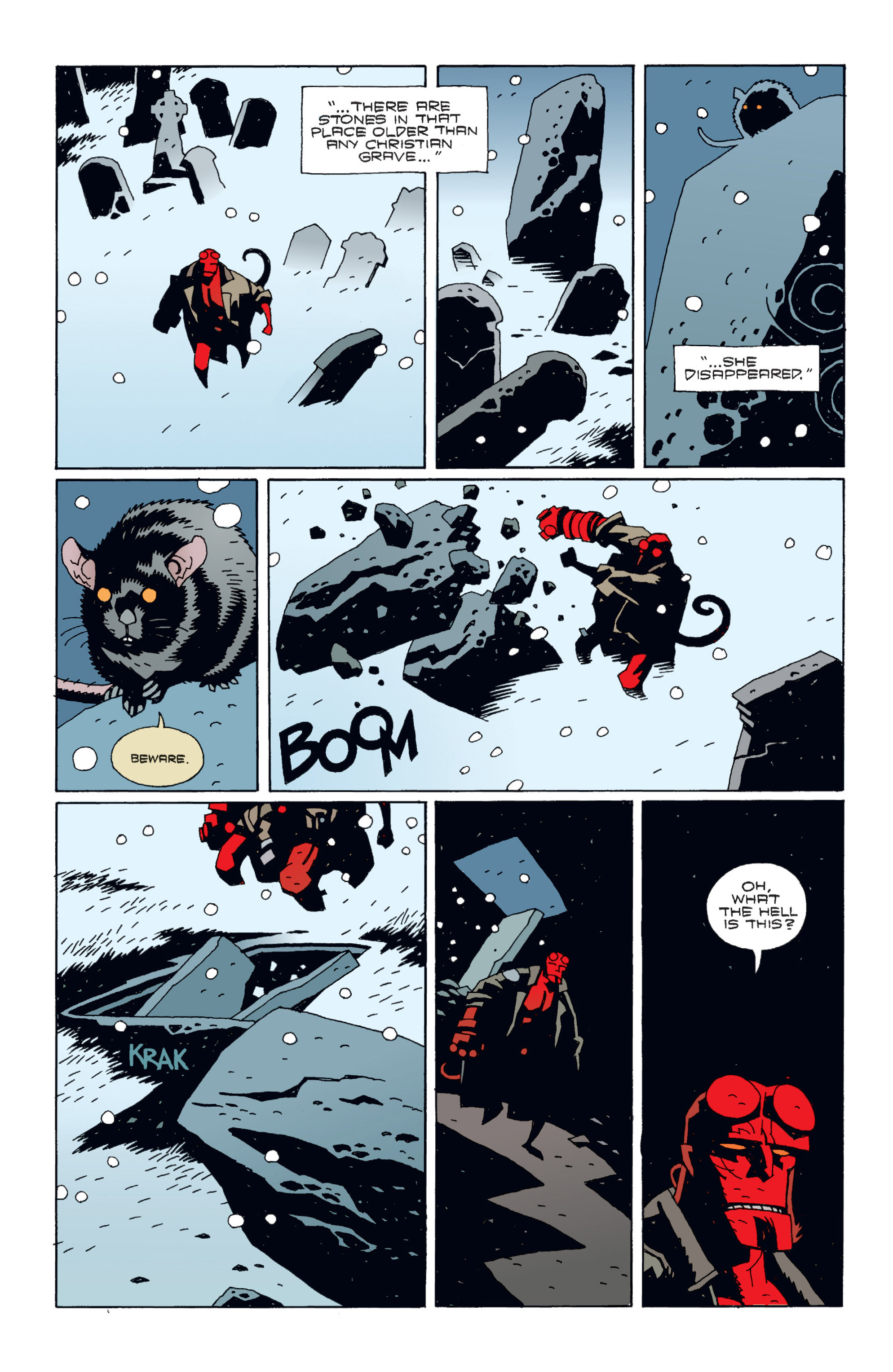 Read online Hellboy comic -  Issue #3 - 53