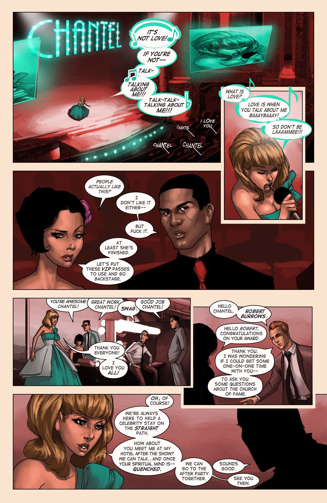 Read online Vescell comic -  Issue #4 - 18