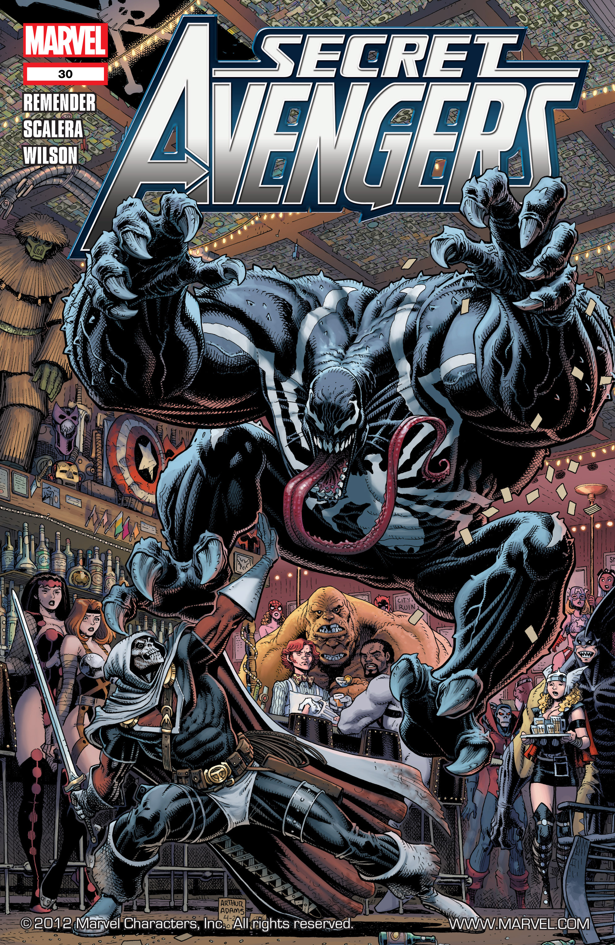 Read online Secret Avengers (2010) comic -  Issue #30 - 1