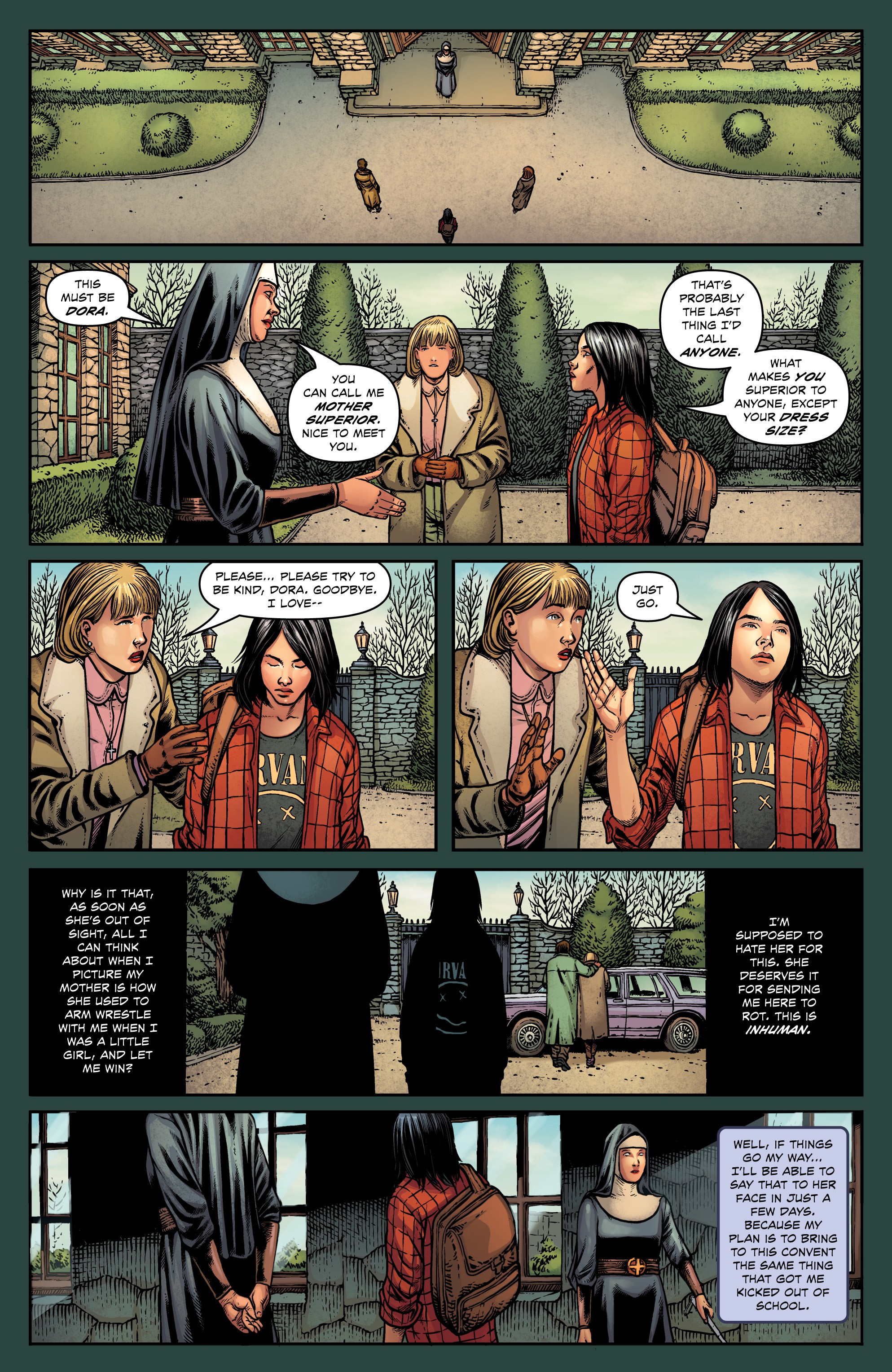 Read online Warrior Nun: Dora comic -  Issue # _TPB Collection - 18