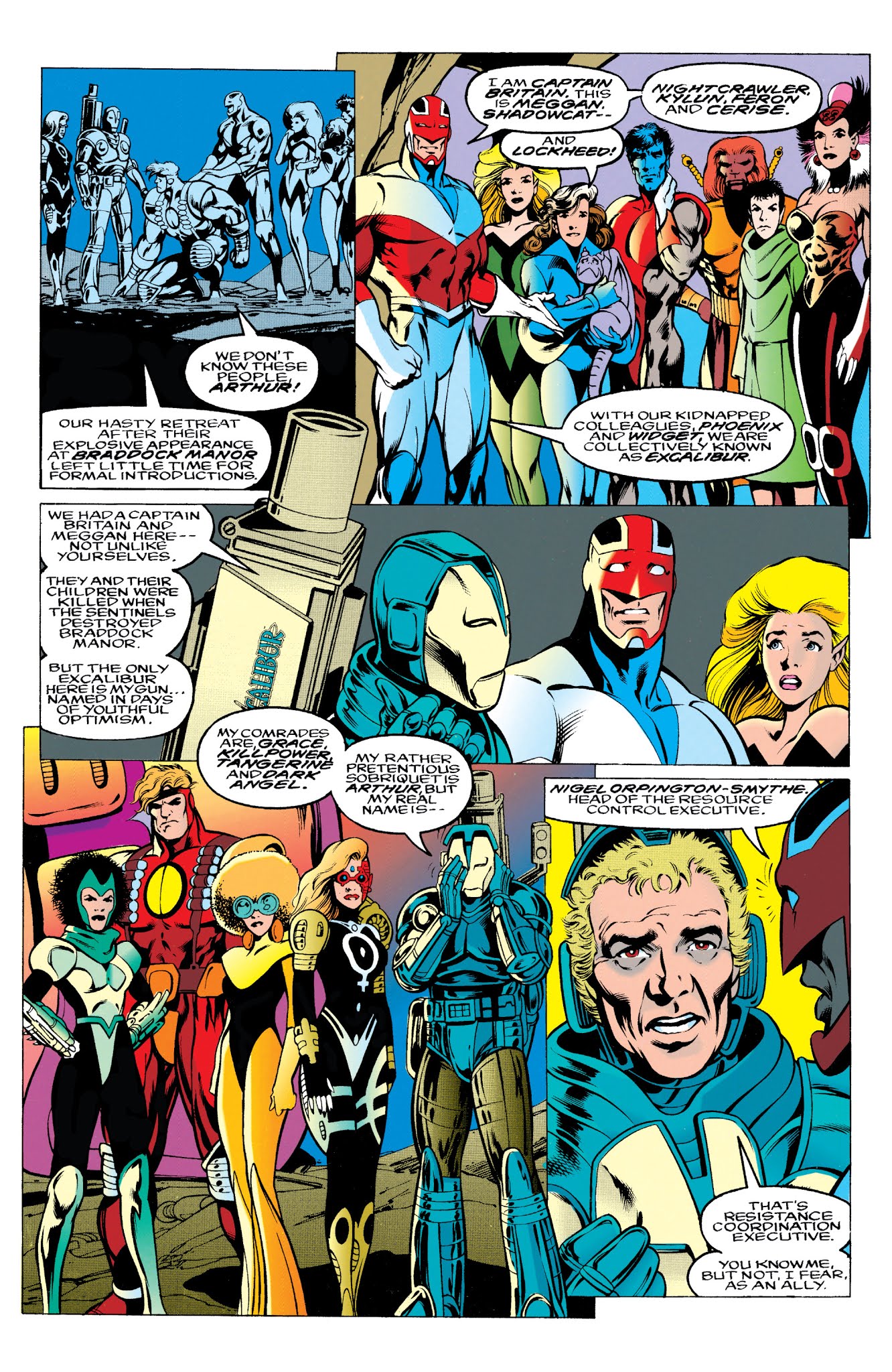 Read online Excalibur Visionaries: Alan Davis comic -  Issue # TPB 3 (Part 2) - 90