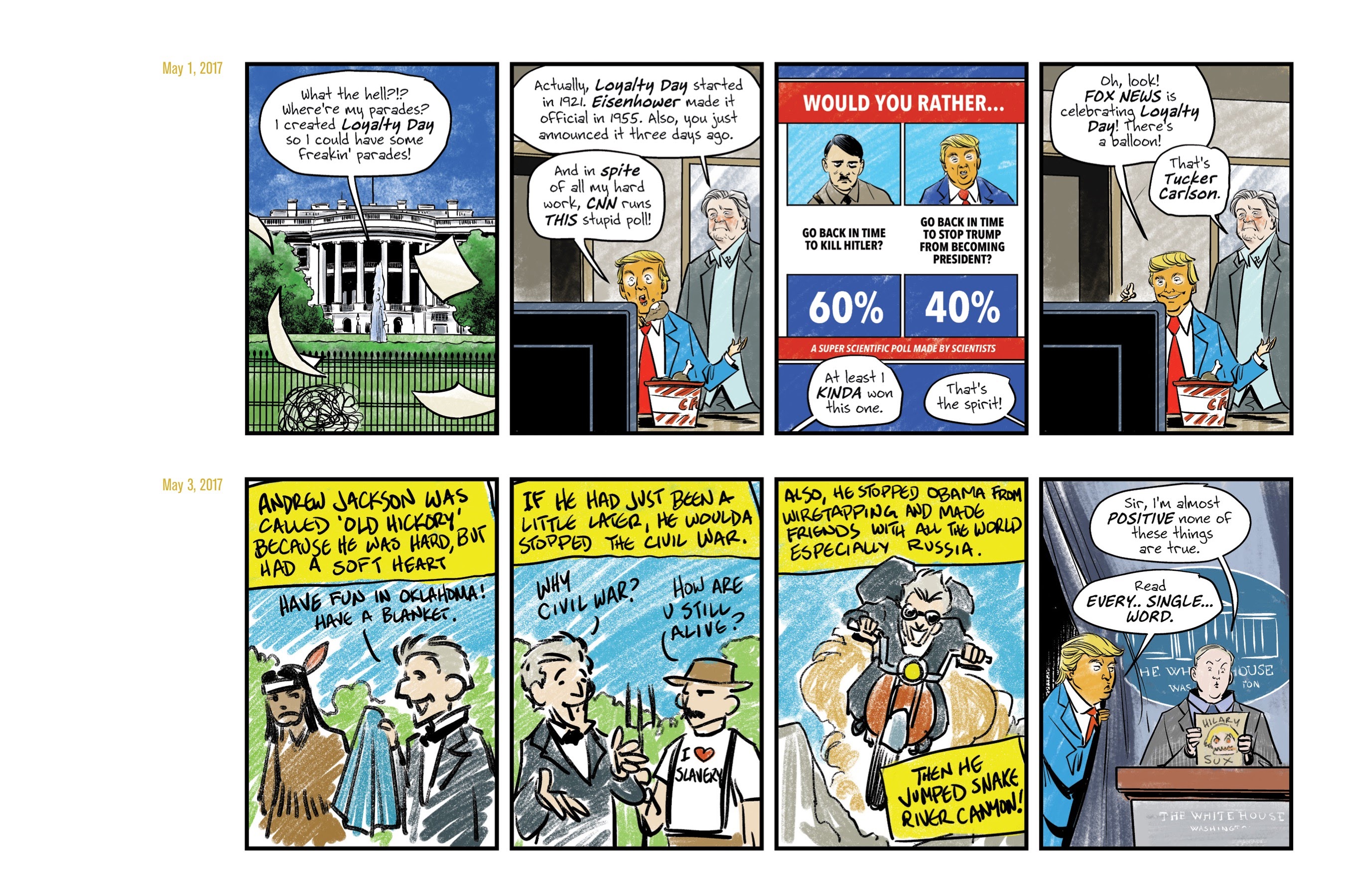 Read online Lil' Donnie: Executive Privilege comic -  Issue # TPB - 28