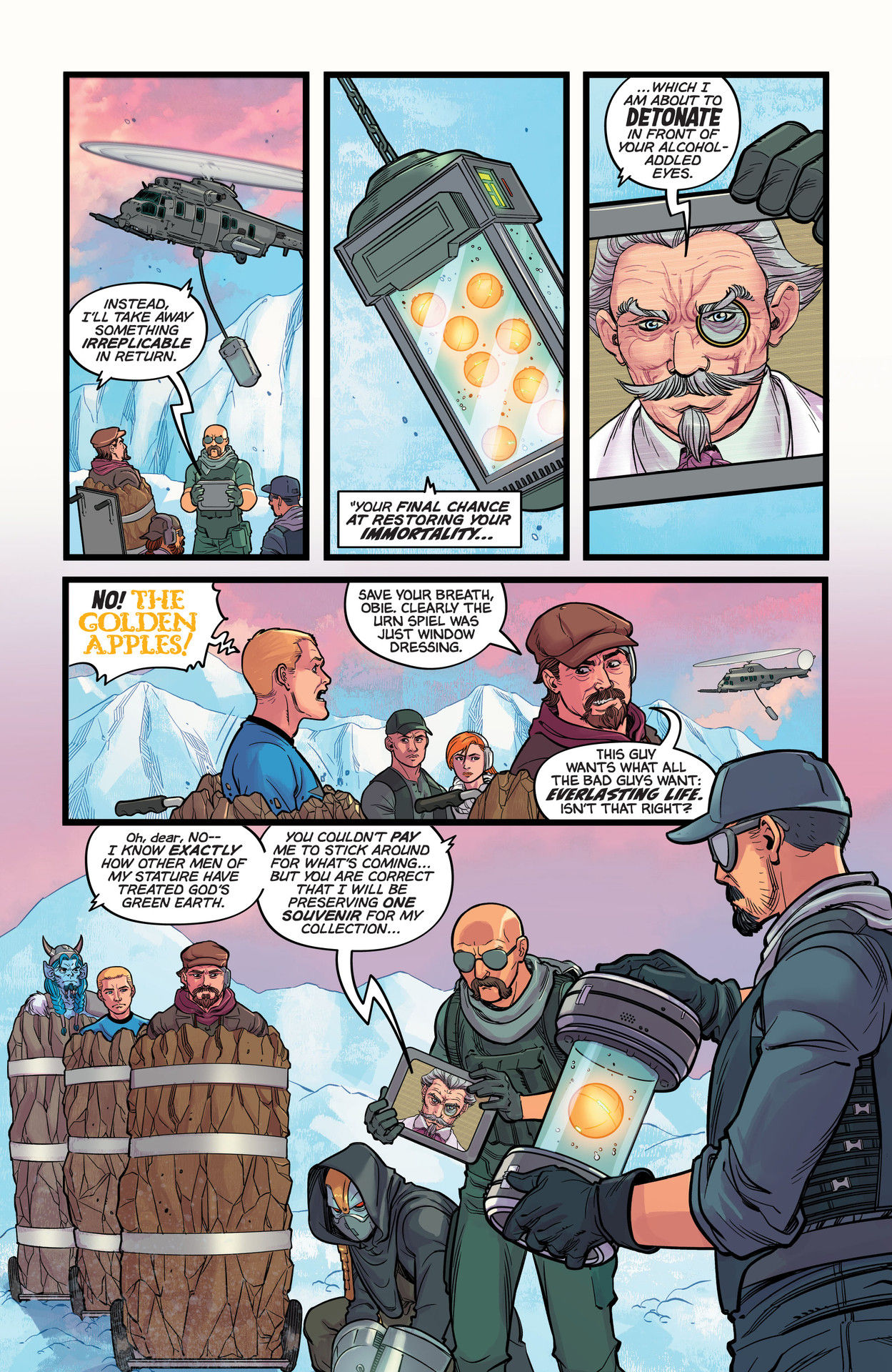 Read online Archer & Armstrong Forever comic -  Issue #4 - 8