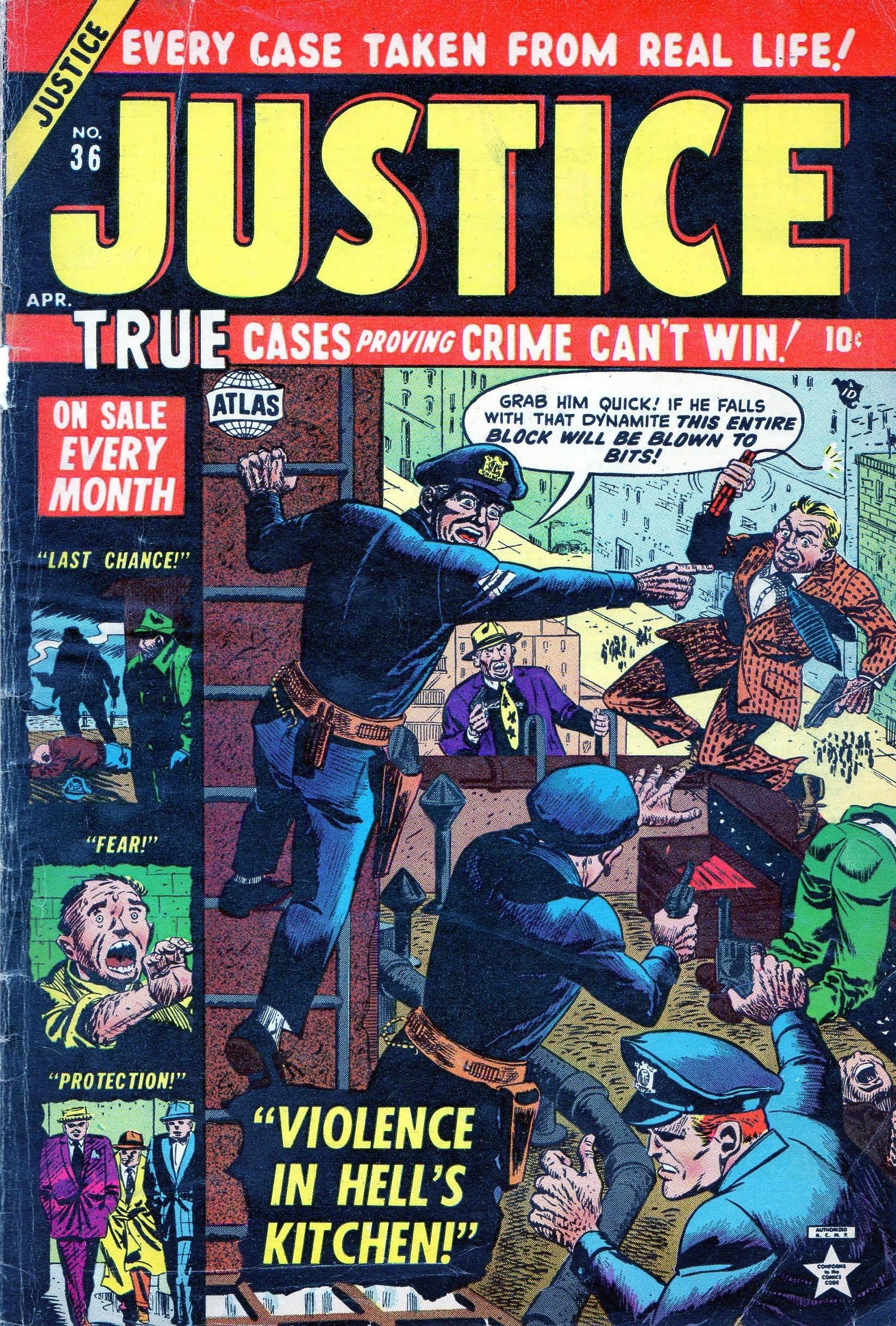 Read online Justice (1947) comic -  Issue #36 - 1