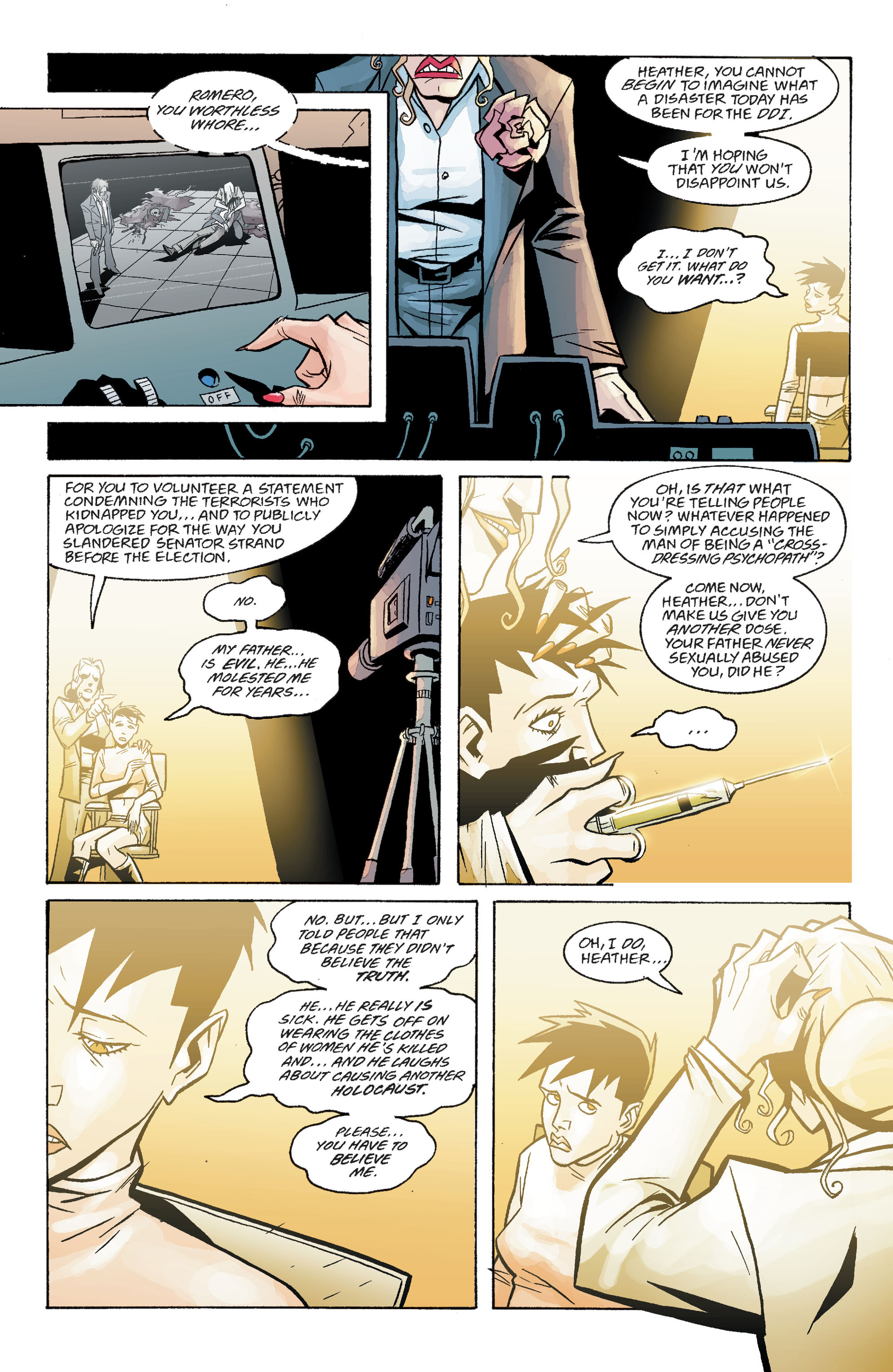 Read online Swamp Thing (2000) comic -  Issue # TPB 2 - 184