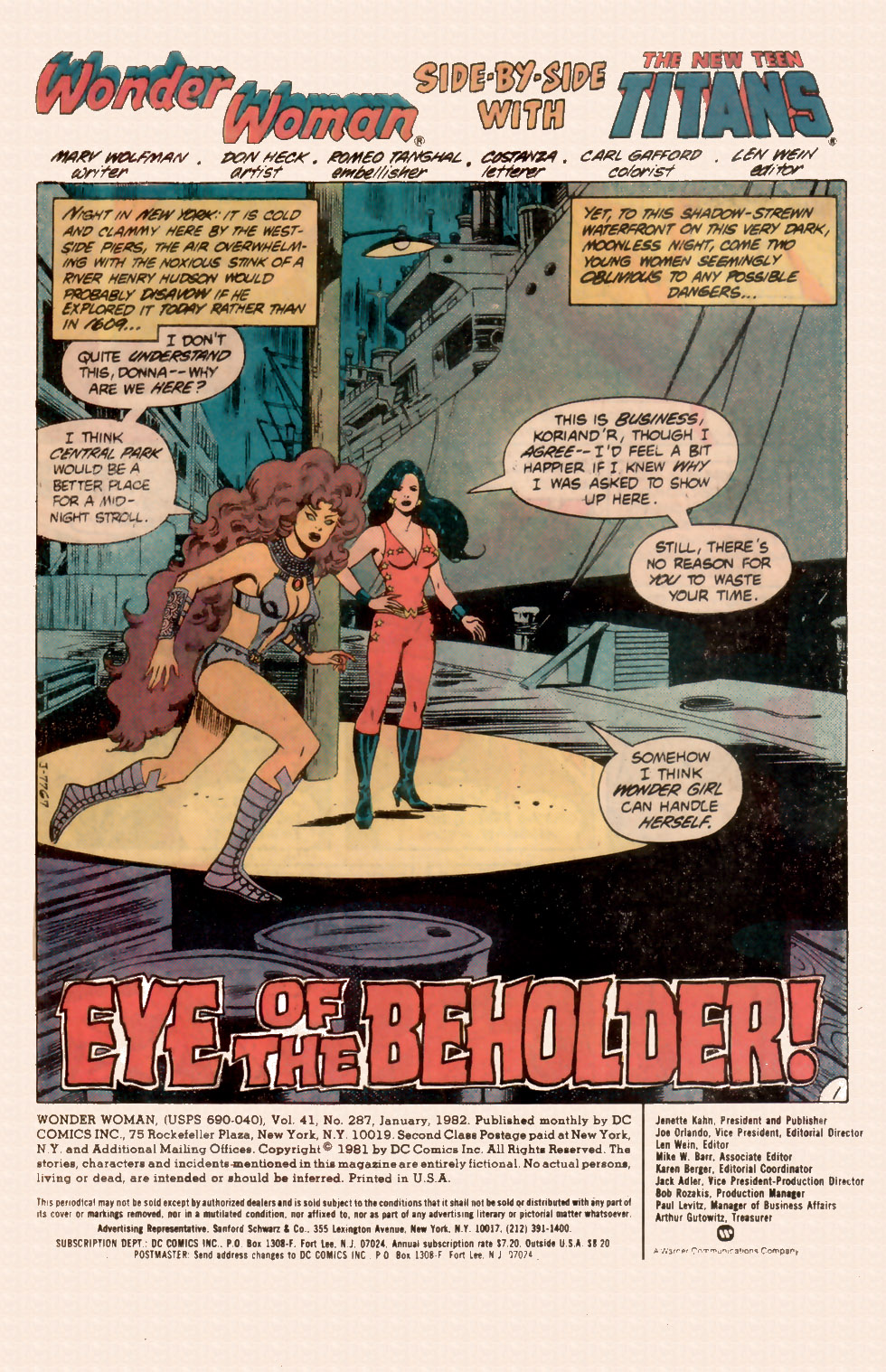 Read online Wonder Woman (1942) comic -  Issue #287 - 3