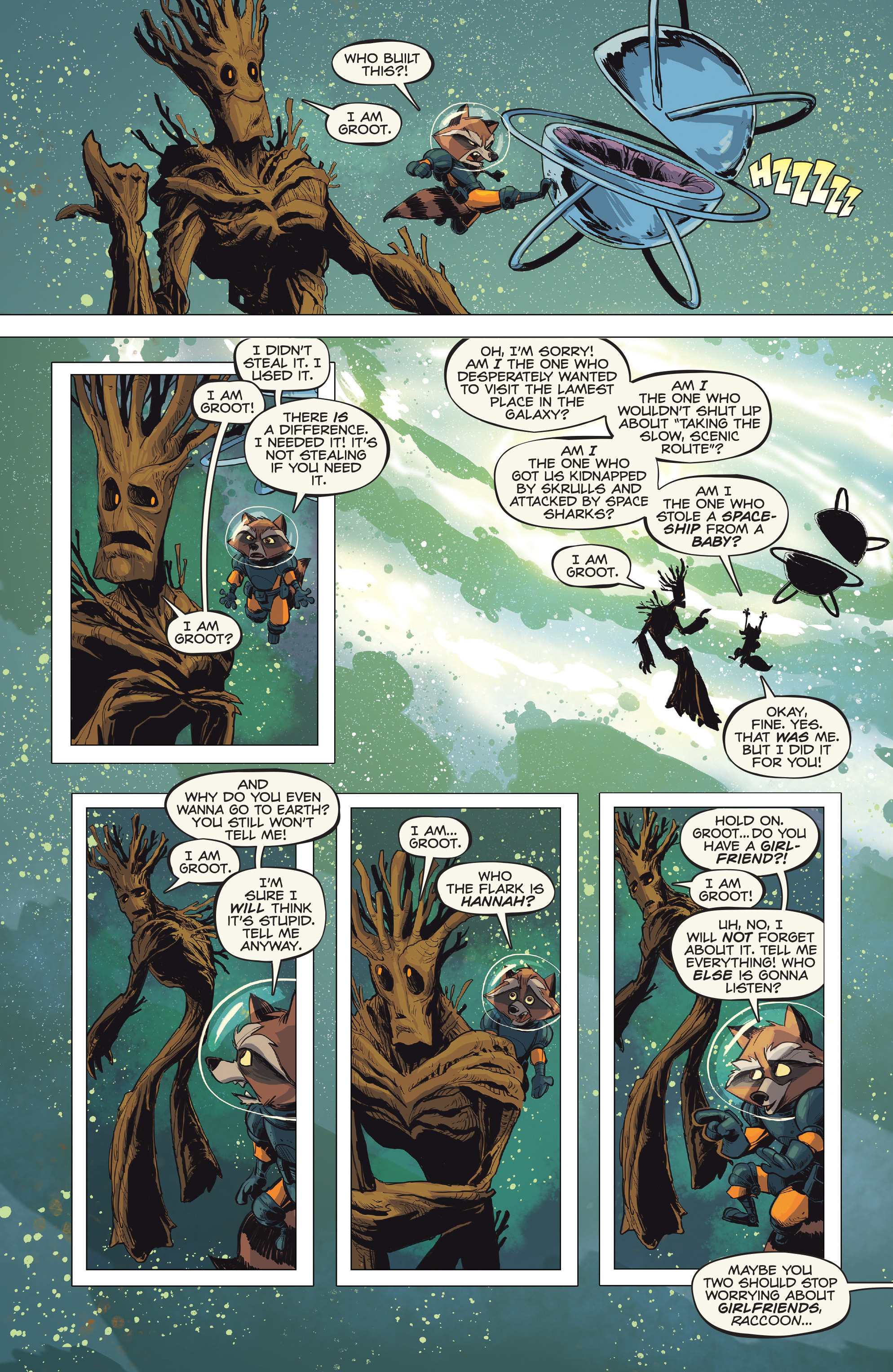 Read online Groot comic -  Issue #1 - 16