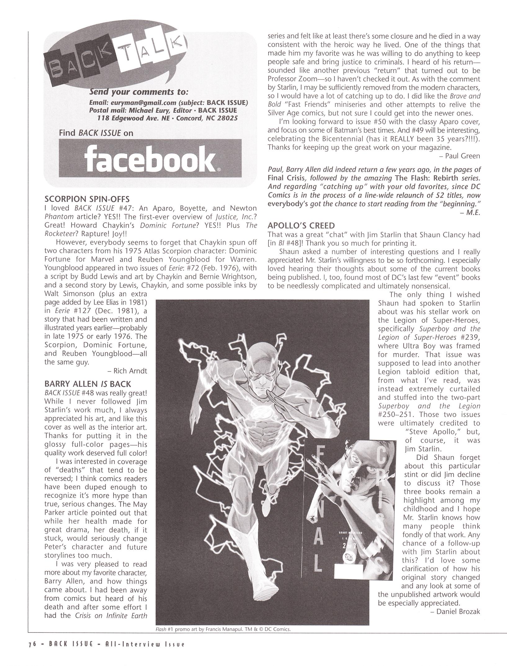 Read online Back Issue comic -  Issue #51 - 78