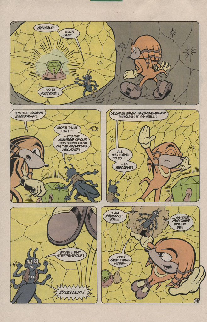 Read online Knuckles the Echidna comic -  Issue #2 - 26