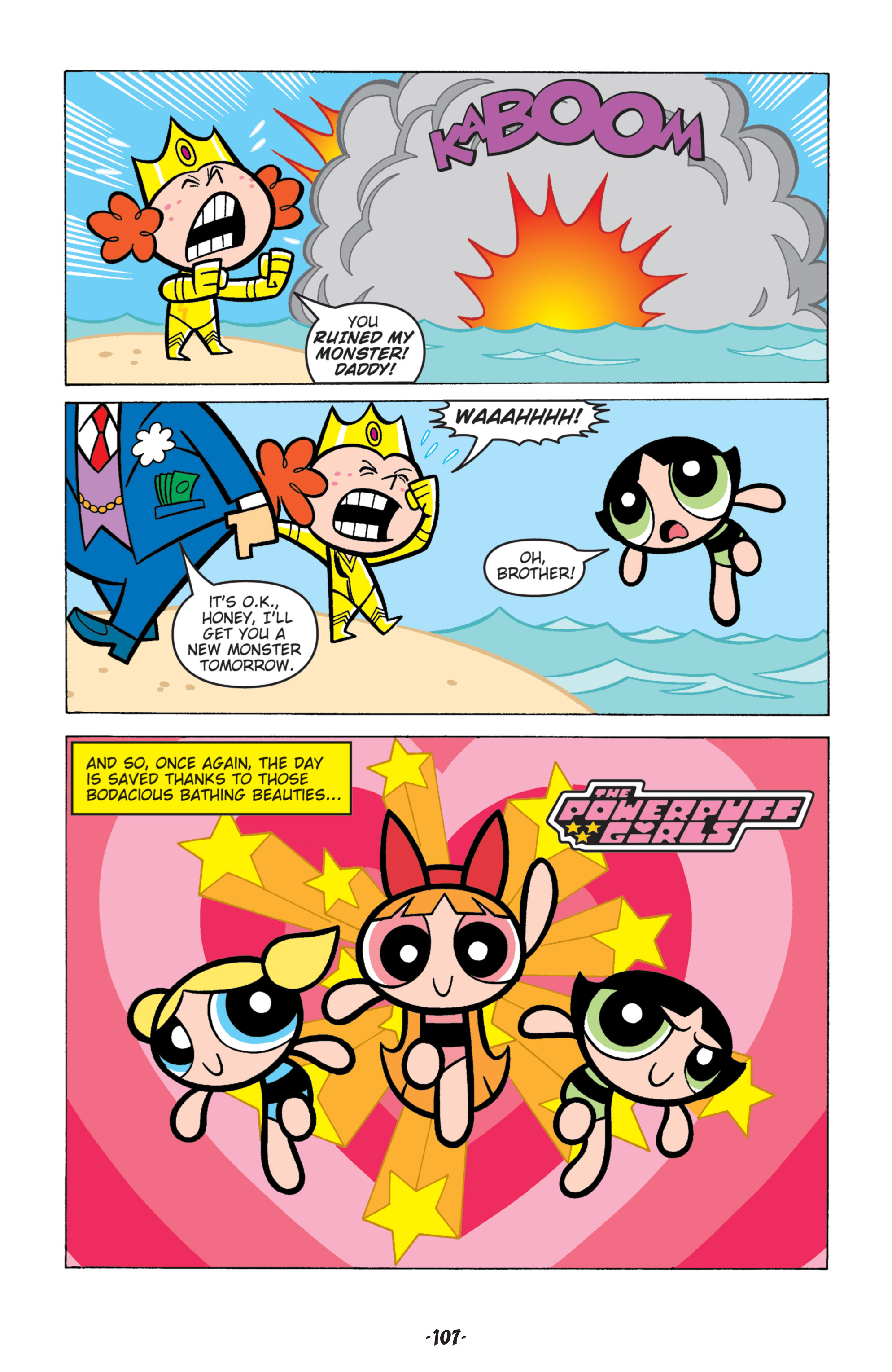Read online Powerpuff Girls Classics comic -  Issue # TPB 3 - 108