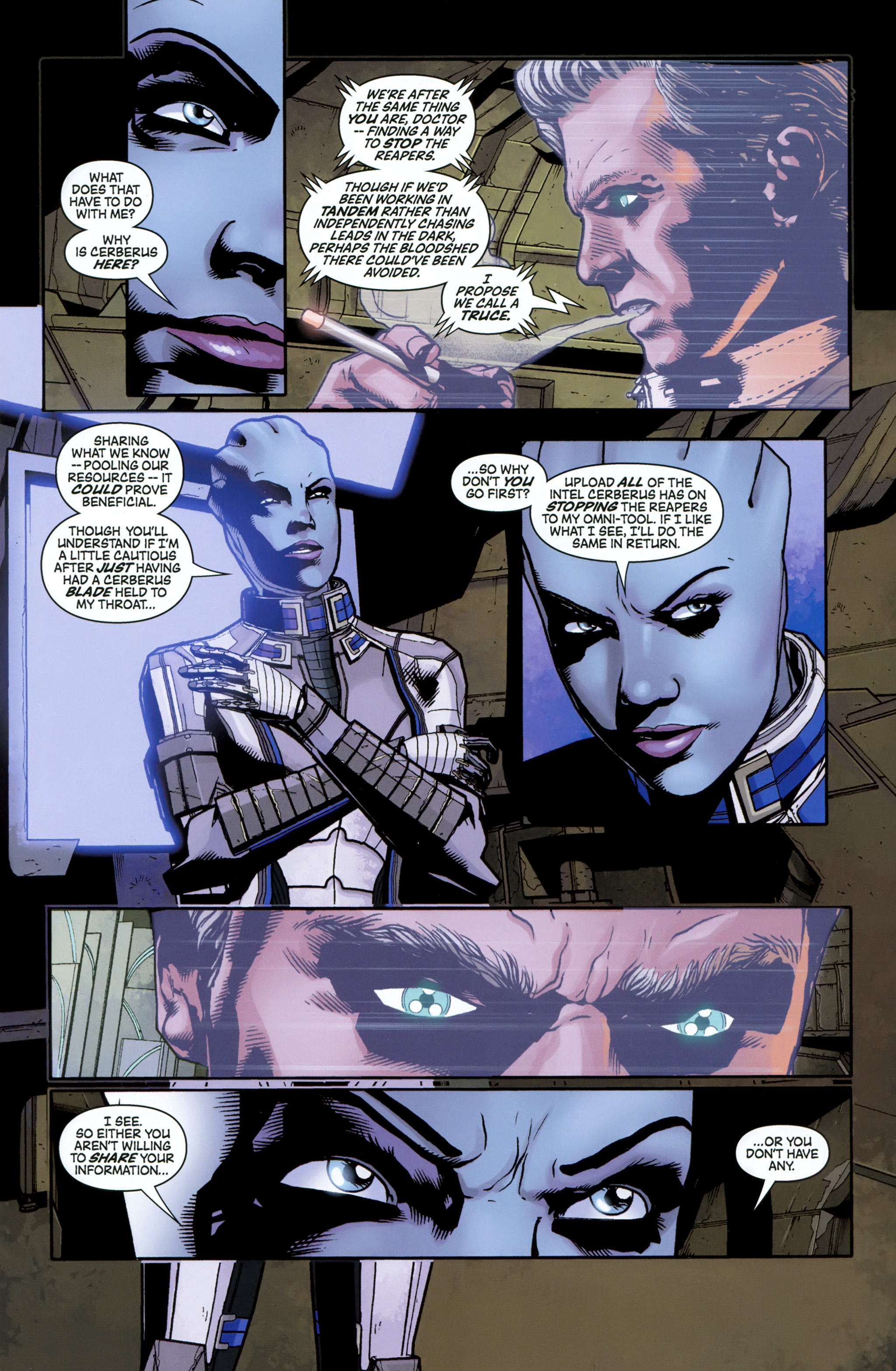 Read online Mass Effect: Homeworlds comic -  Issue #4 - 22