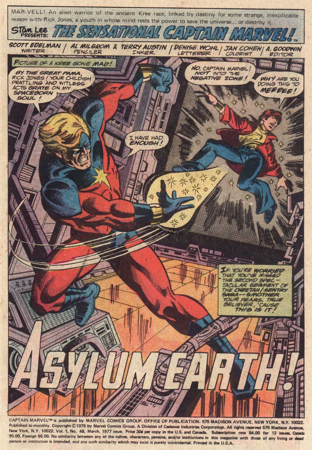 Captain Marvel (1968) Issue #49 #49 - English 2