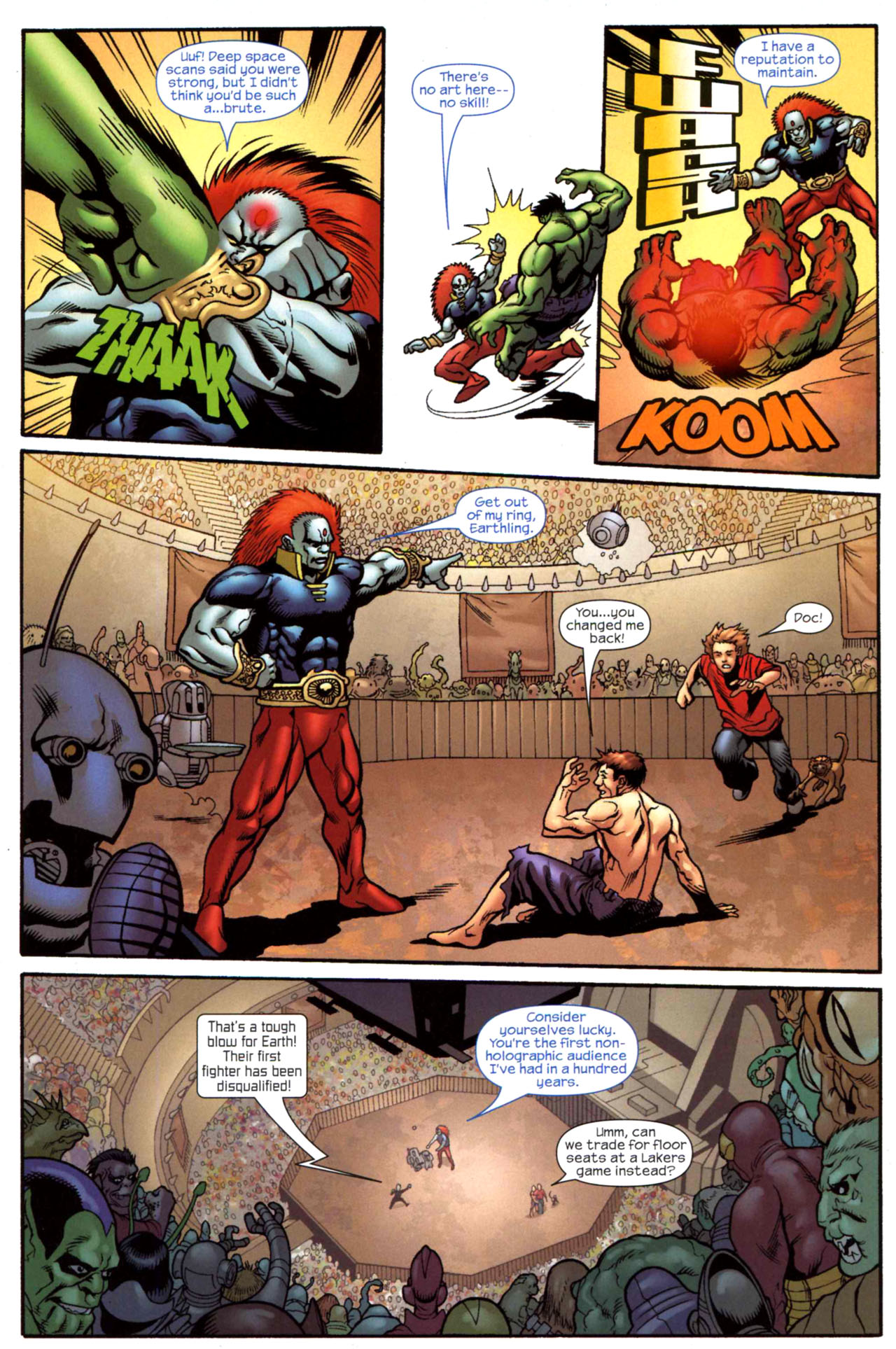 Read online Marvel Adventures Hulk comic -  Issue #12 - 9