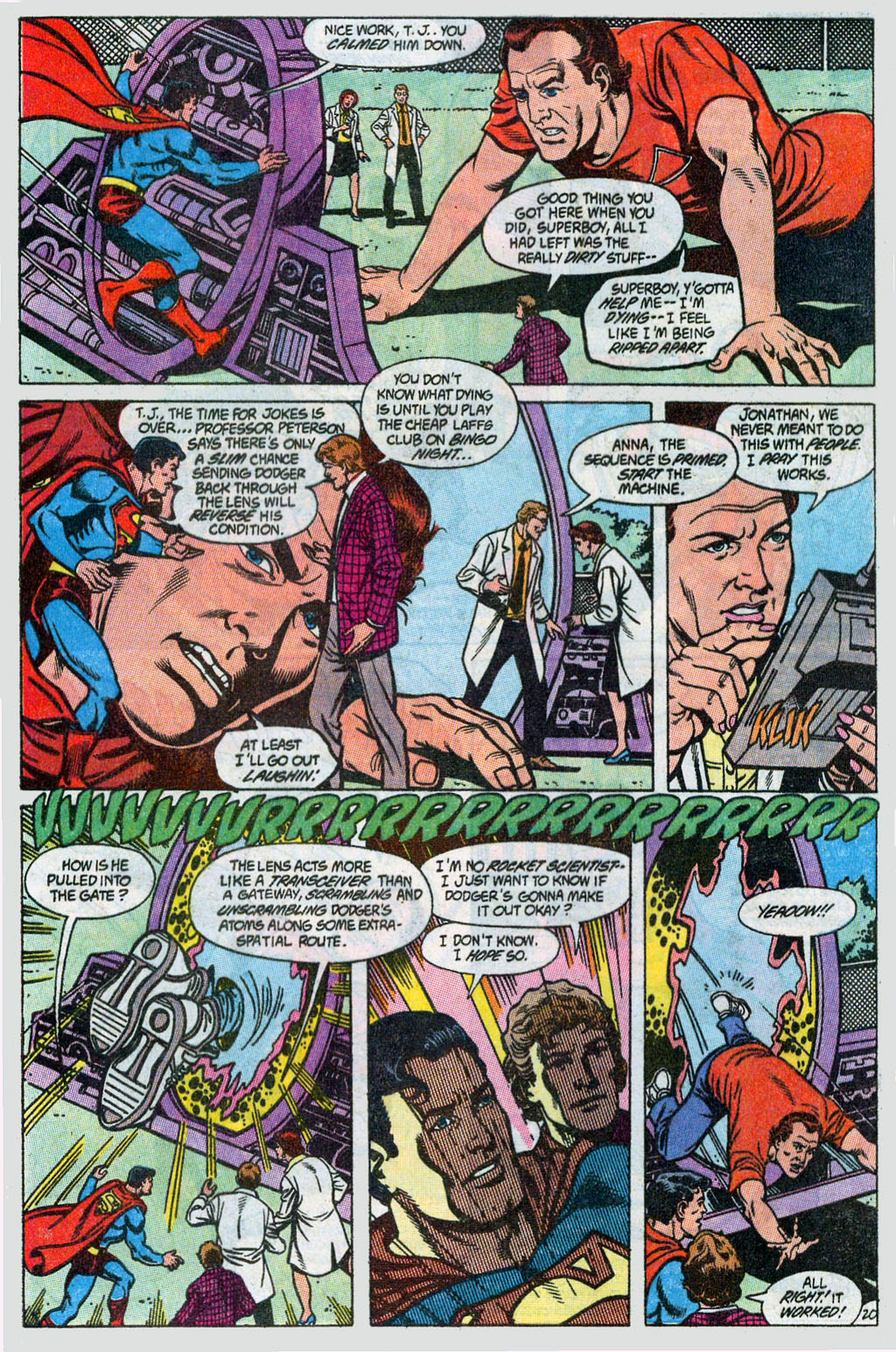 Read online Superboy (1990) comic -  Issue #4 - 21