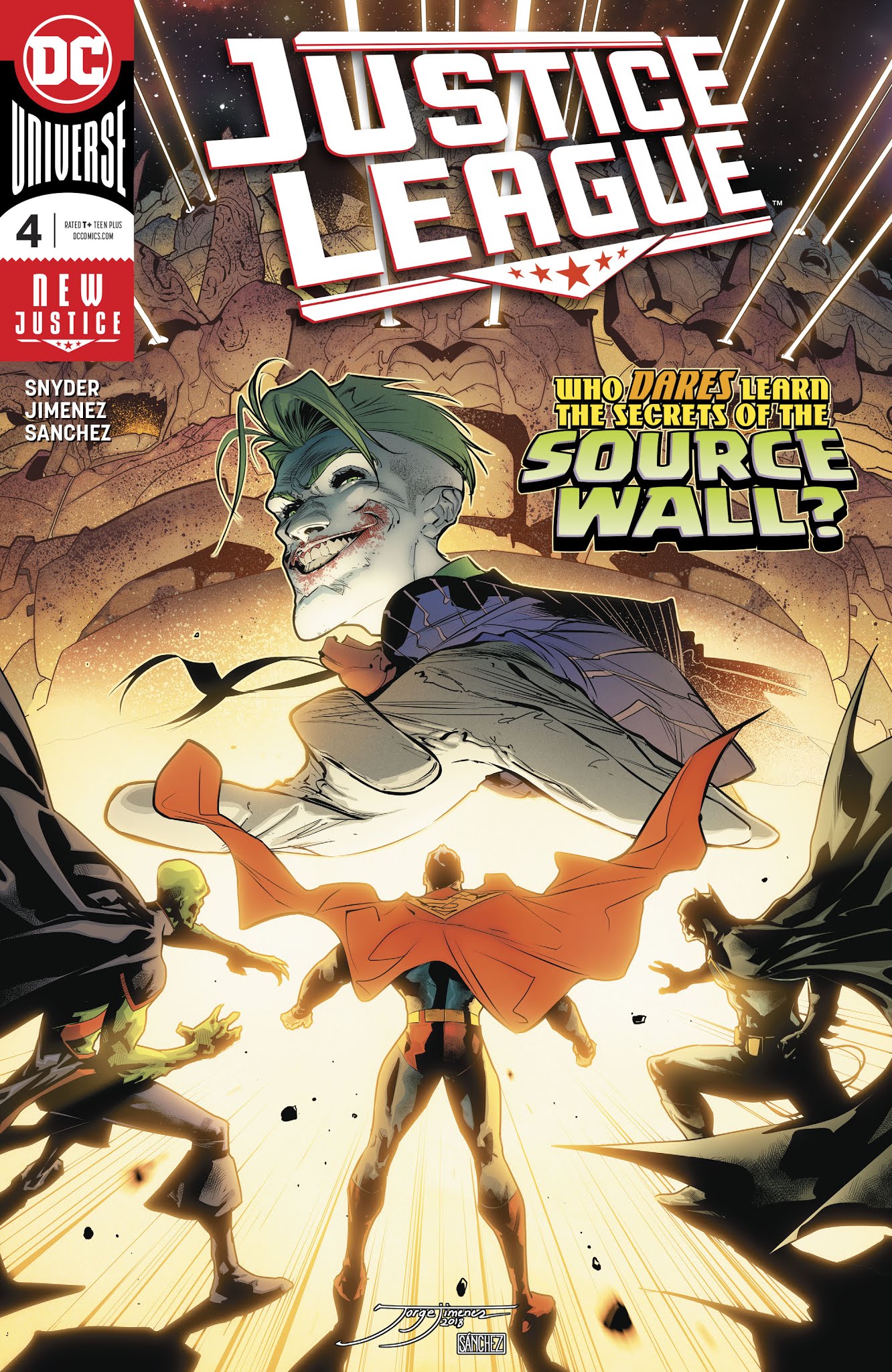 Read online Justice League (2018) comic -  Issue #4 - 1