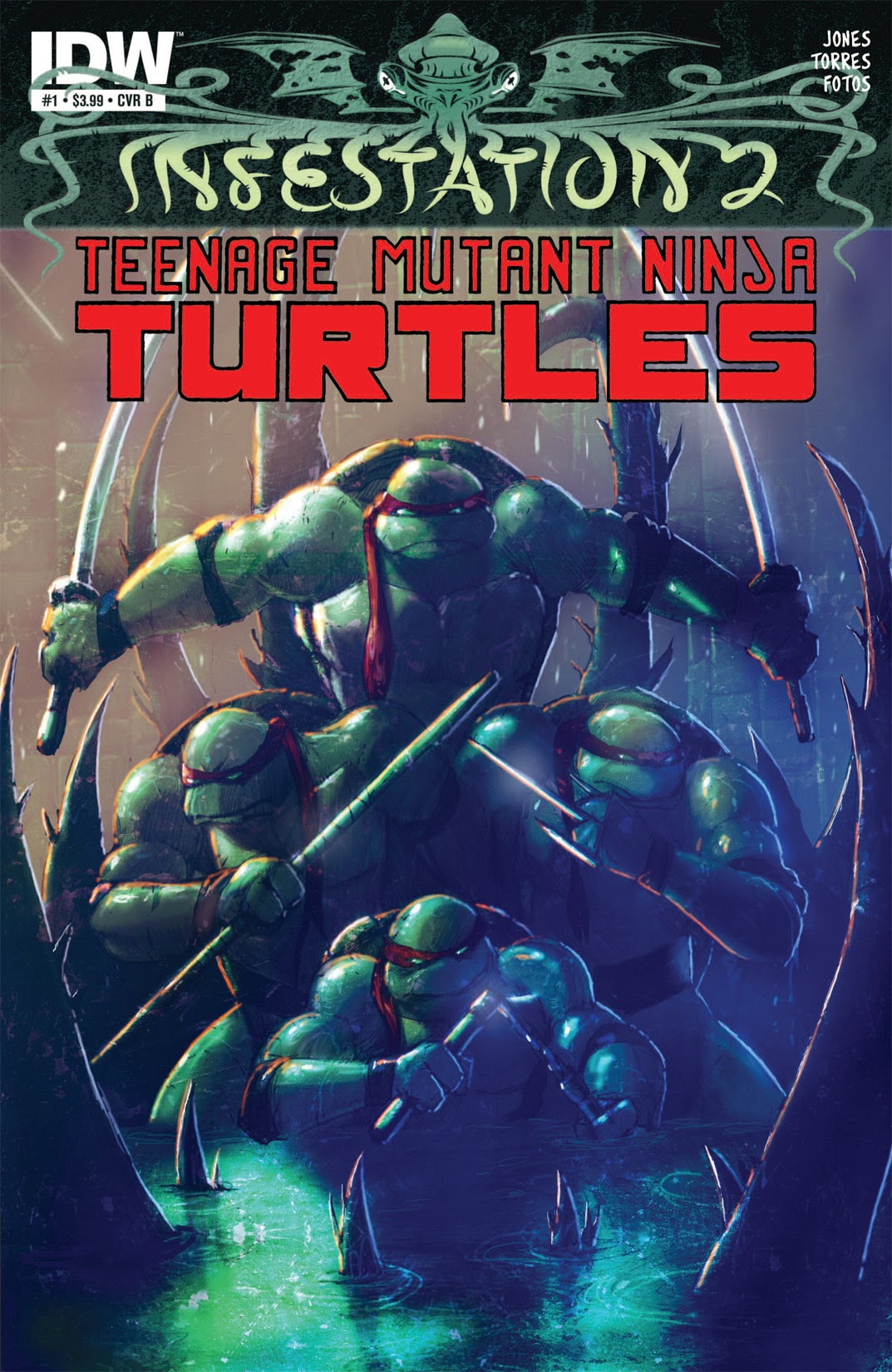 Read online Infestation 2: Teenage Mutant Ninja Turtles comic -  Issue #1 - 2