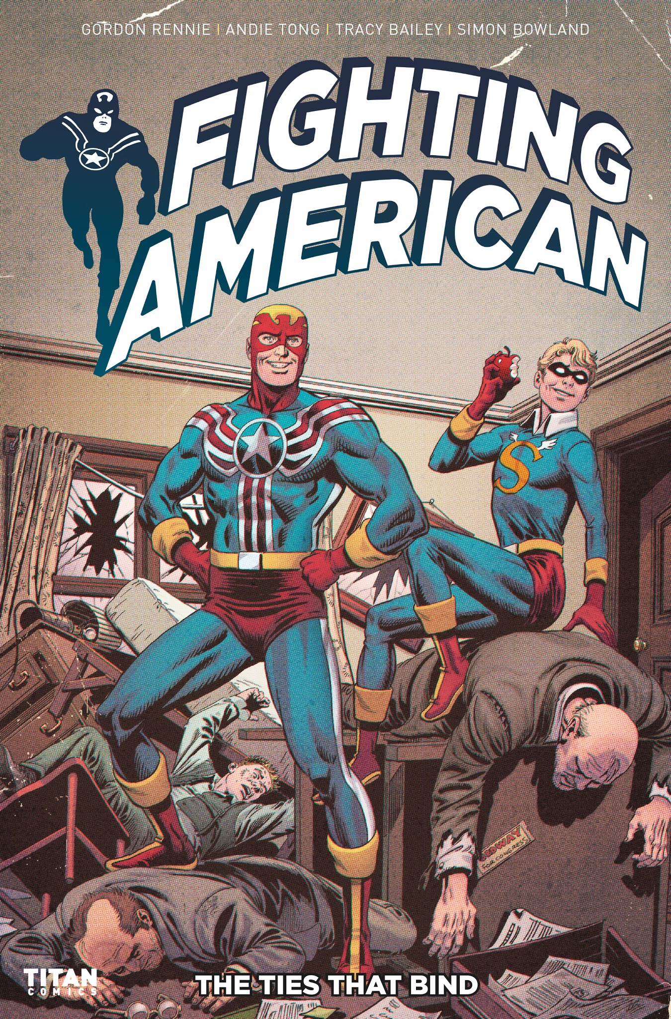 Read online Fighting American: The Ties That Bind comic -  Issue #1 - 1
