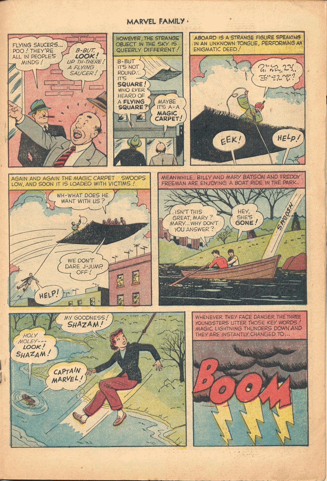 Read online The Marvel Family comic -  Issue #81 - 19